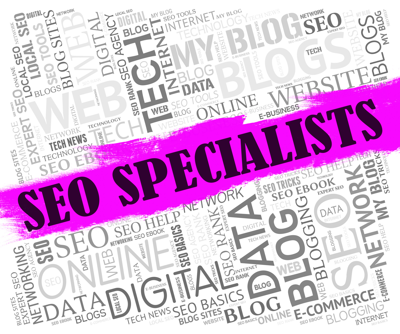 Seo specialists means search engine and experts photo