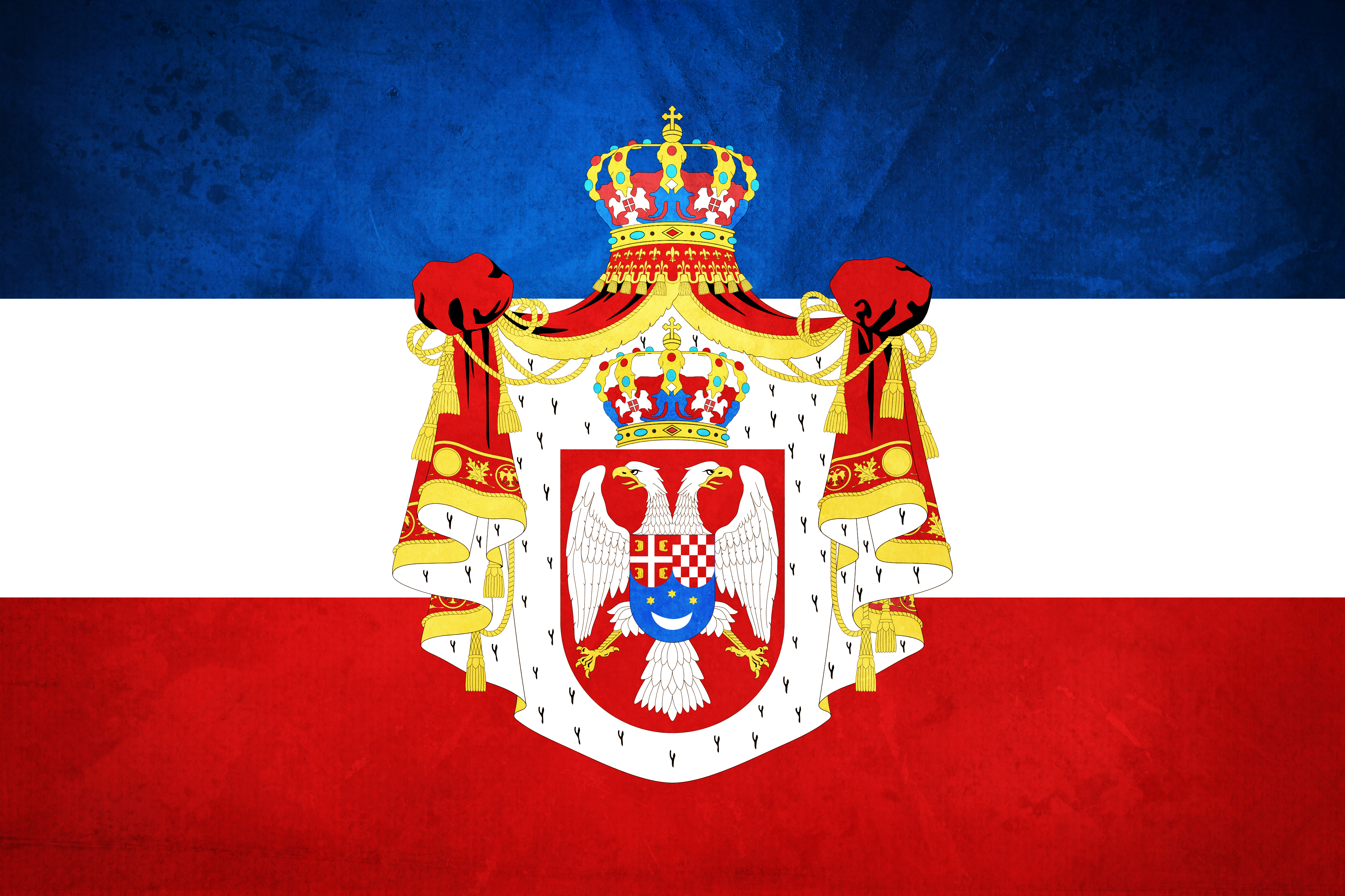Serbia Grunge Flag by Ahijah on DeviantArt