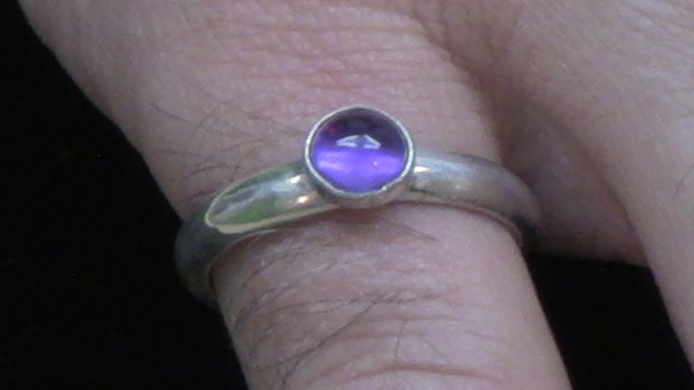 Soldering a Bezel Cup to a Silver Ring and Setting a Cabochon Stone ...