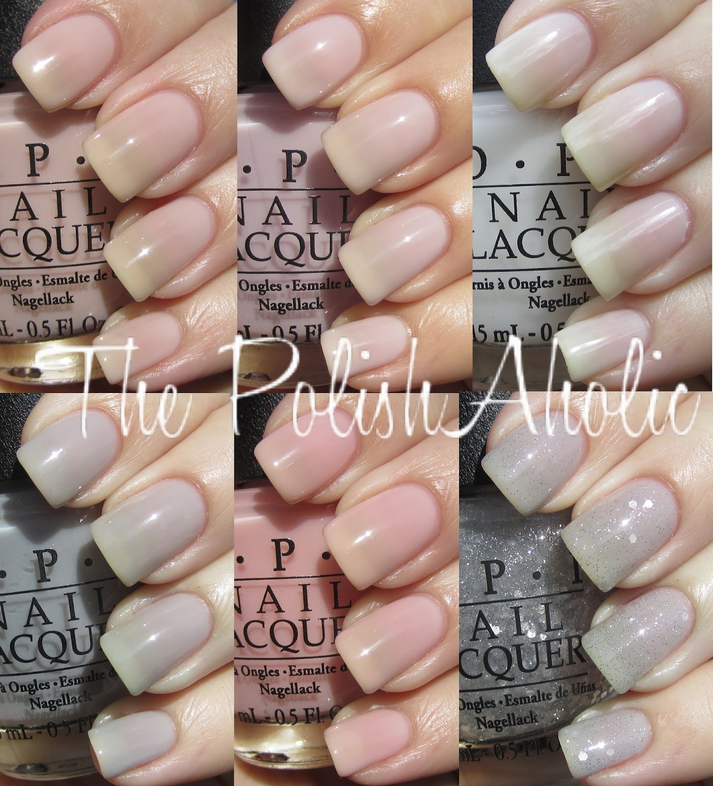 The PolishAholic: OPI NYC Ballet Soft Shades 2012 Collection Swatches!