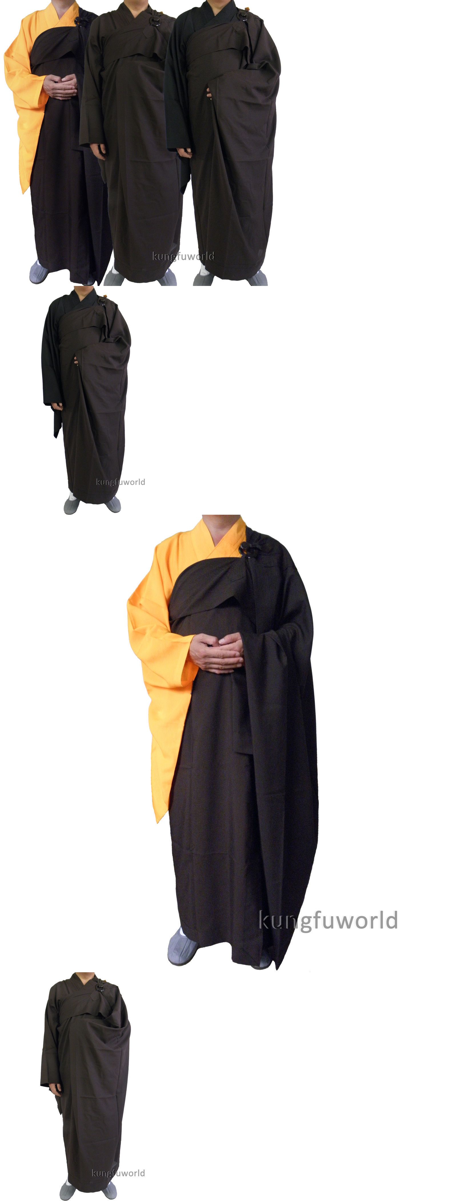 Robes 179773: Shaolin Buddhist Monk Dress Kesa Haiqing Robe ...