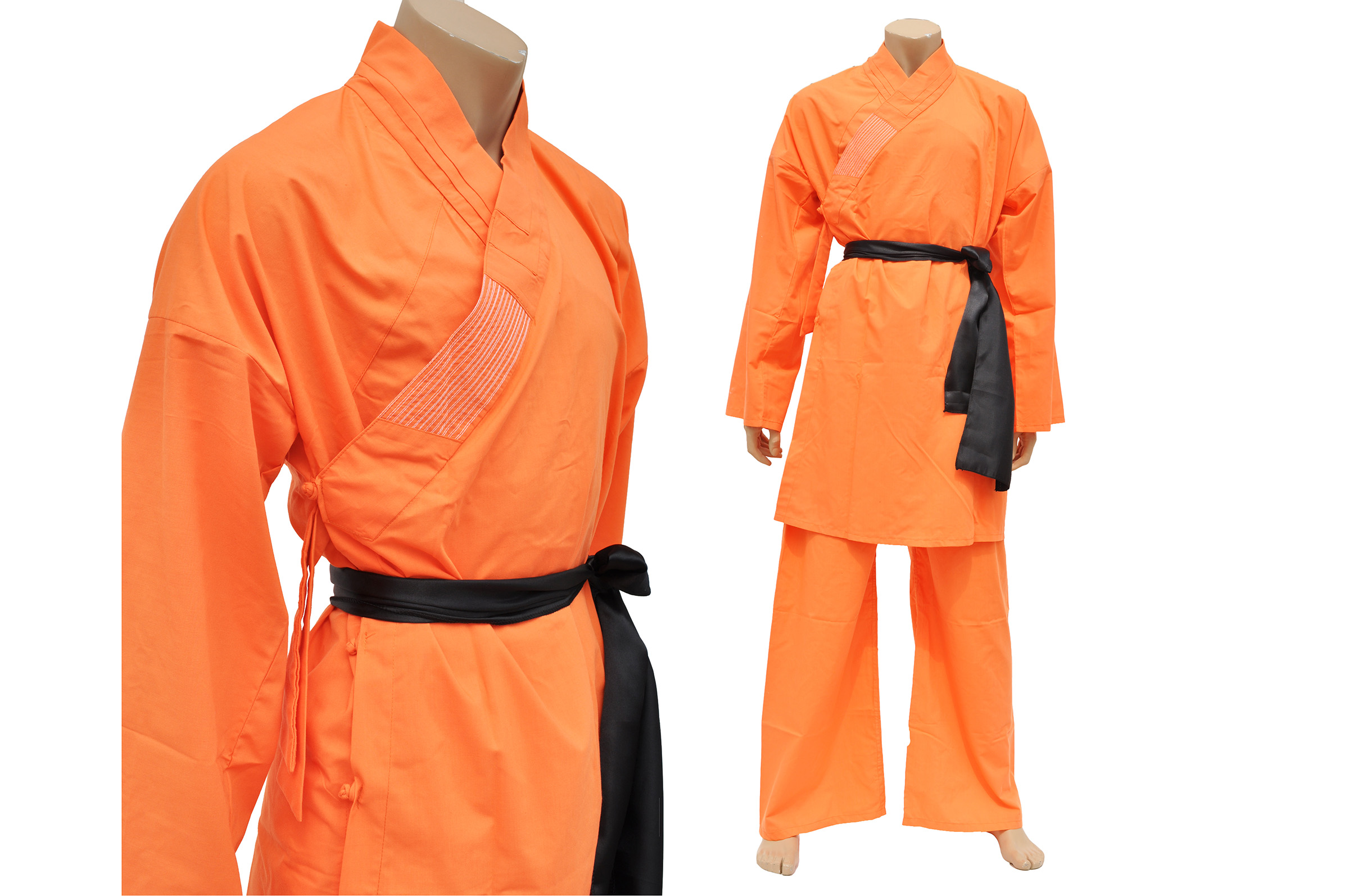 Shaolin Uniform, Cotton+Lyocell, Orange