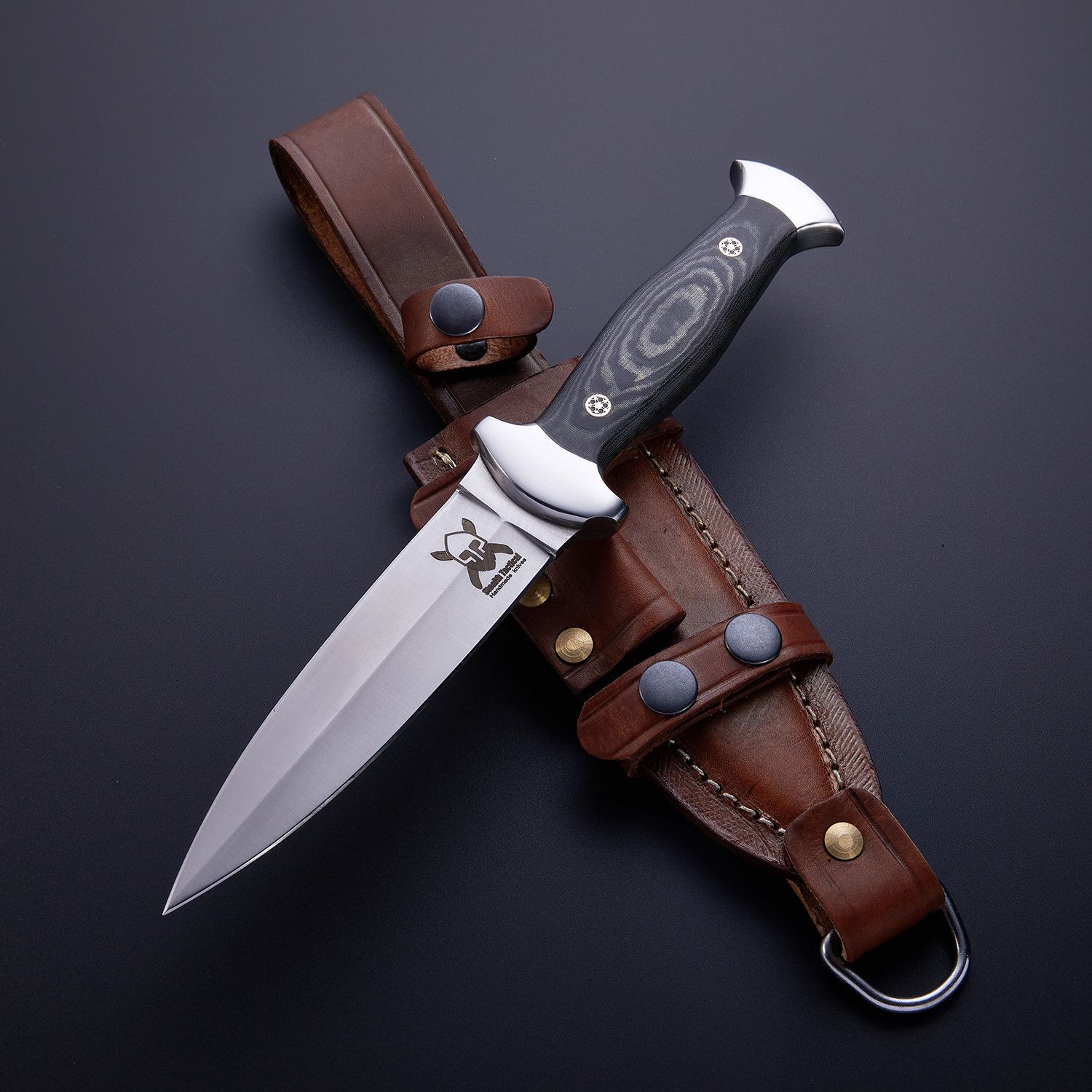 D2 // Red Micarta Pugio Dagger | Sharp | Pinterest | Knives, Weapons ...