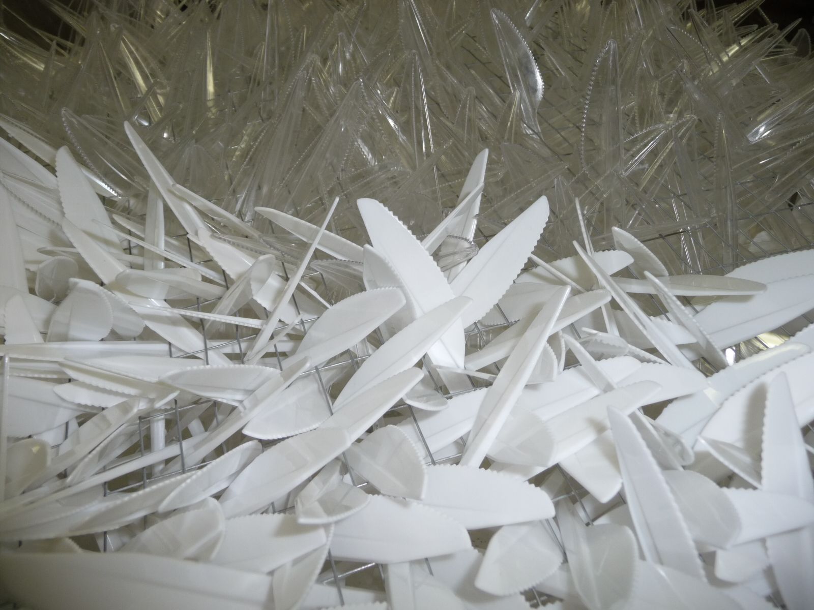 Shattered- Plastic Cutlery Sculpture-Artist Vicky McLennon | spoons ...