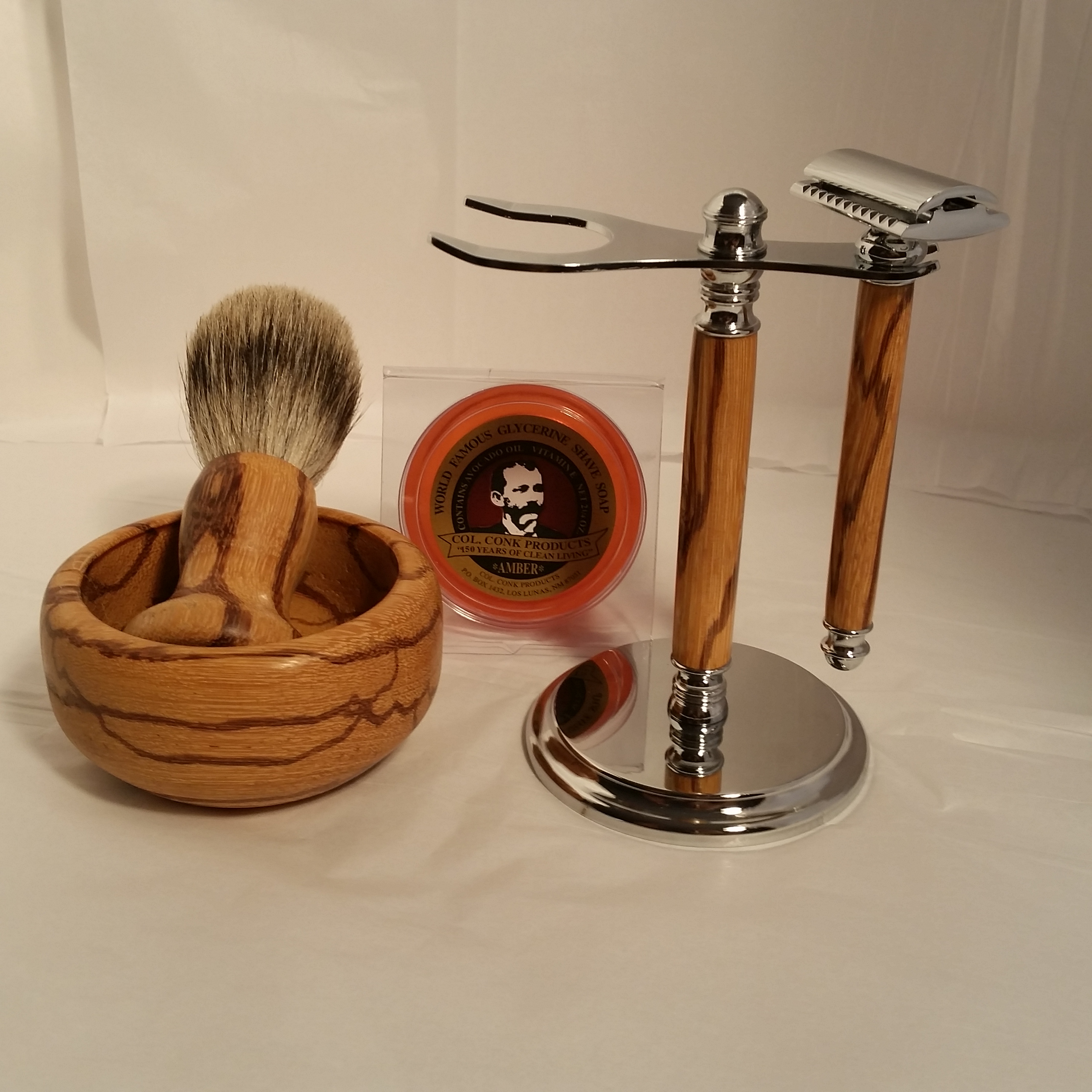 5 Piece Shaving Set | Pauls Wood Creations