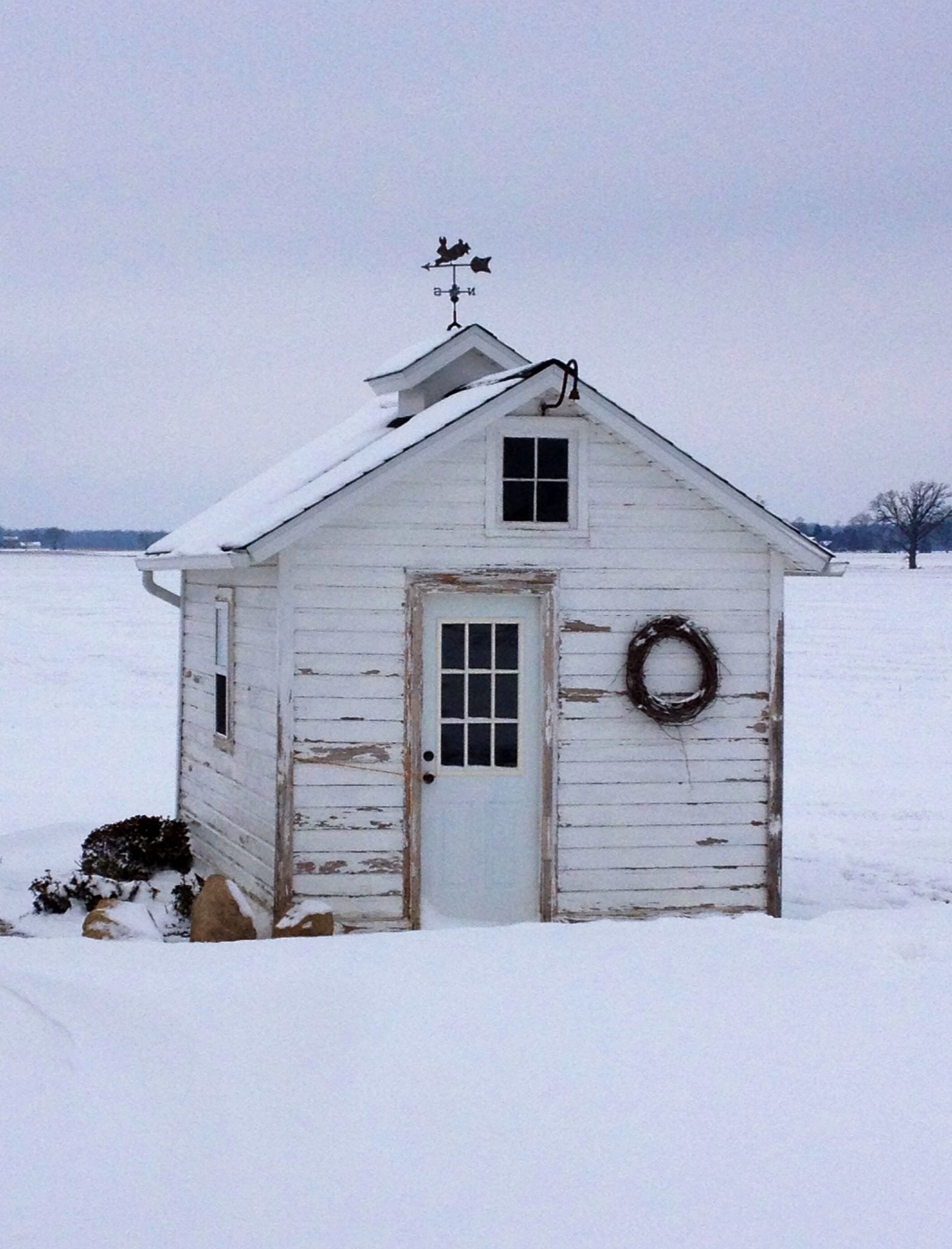 Snow-covered-garden-shed. | Barns | Pinterest | Snow