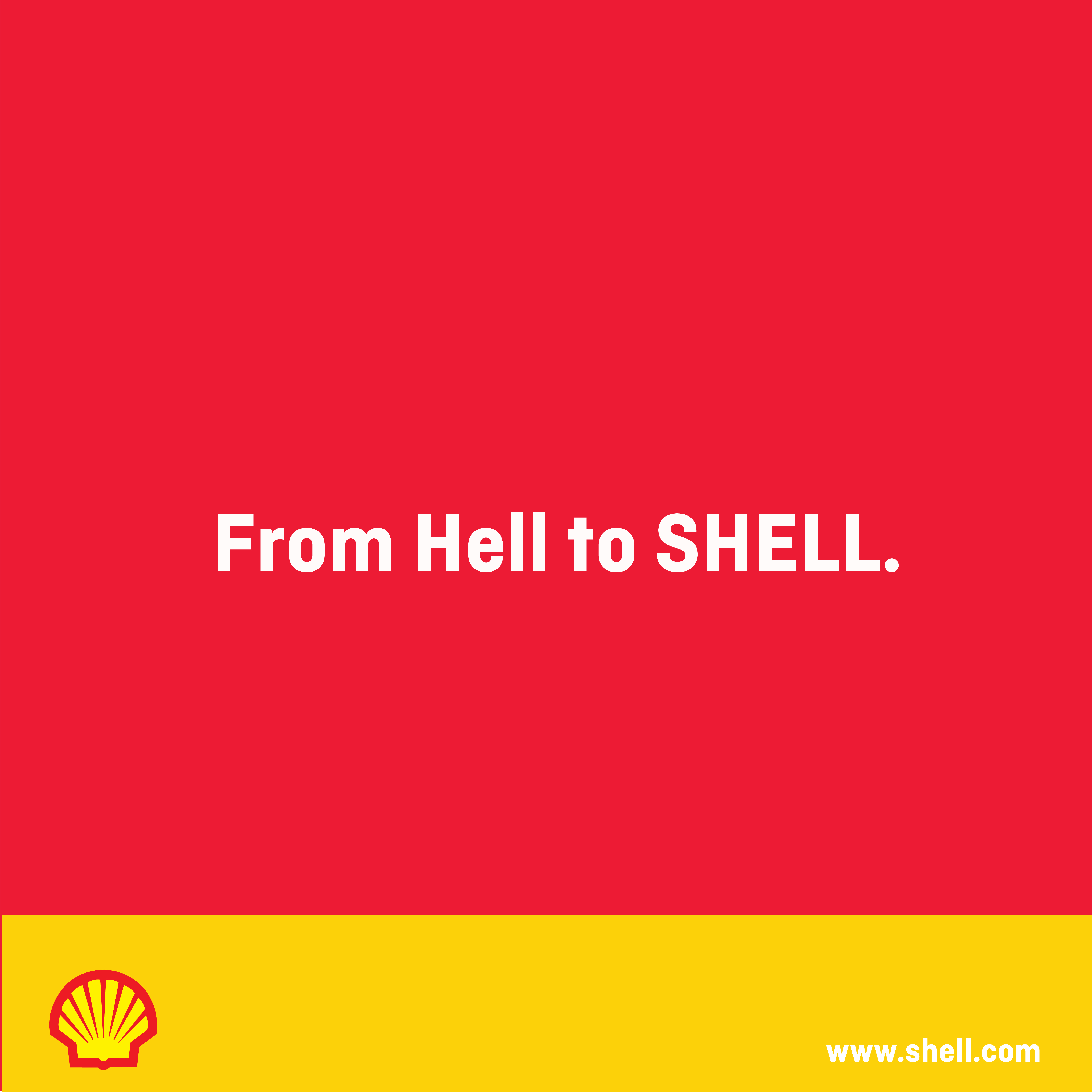 Shell Print Advert By University AAB: From Hell to SHELL, 5 | Ads of ...