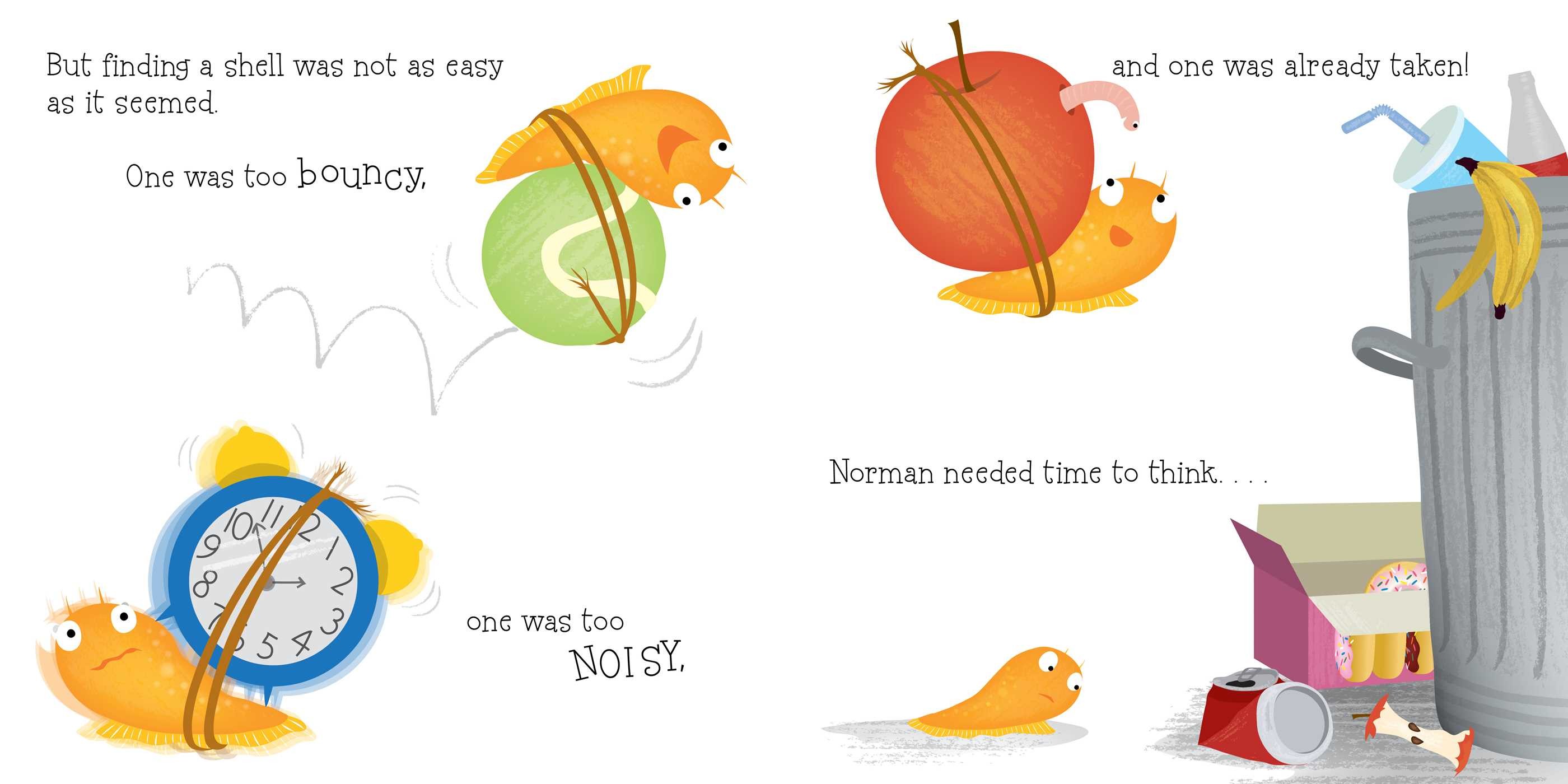 Norman the Slug with the Silly Shell | Book by Sue Hendra, Paul ...