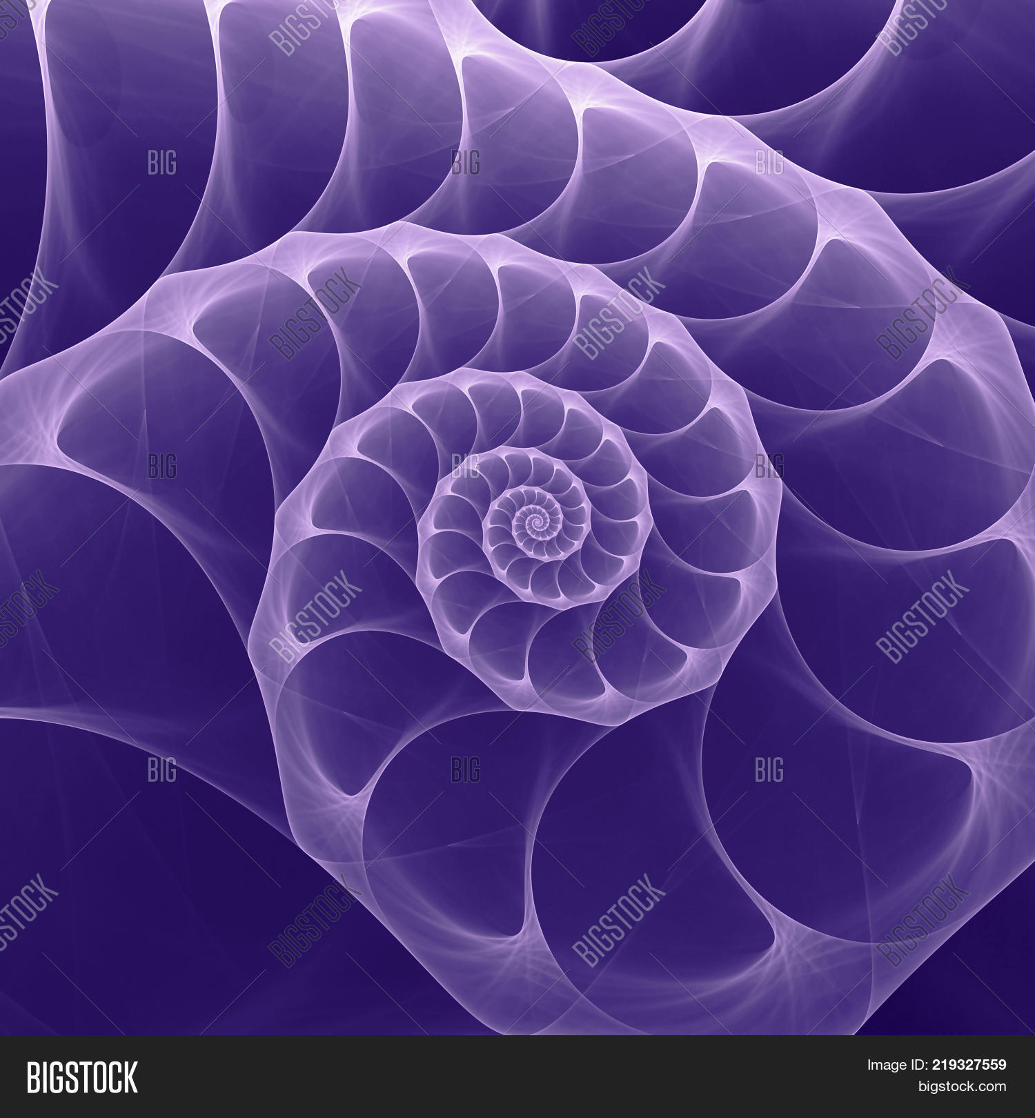 Abstract Fractal Ultraviolet Image & Photo | Bigstock