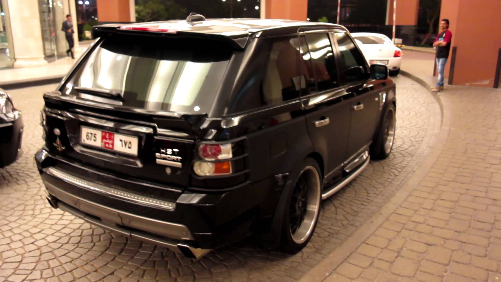 Hamann Range Rover HST Sport Supercharged matte/shiny black - YouTube