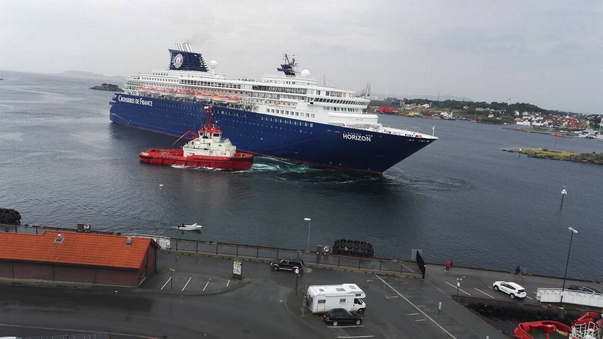 Horizon Runs Aground in Norway : Cruise Law News