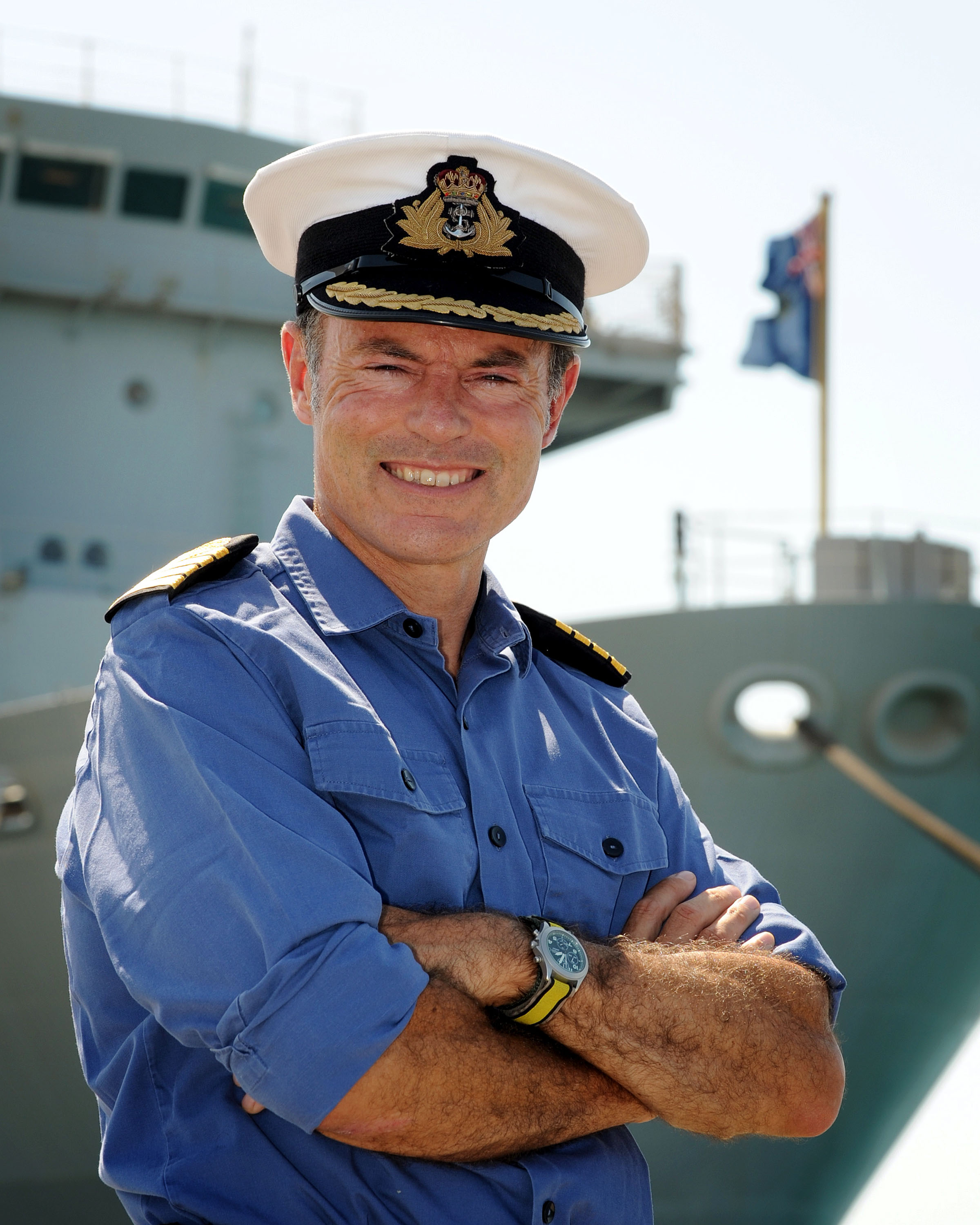 IN Situ portrait of Captain Northwood RN | Ship Management International