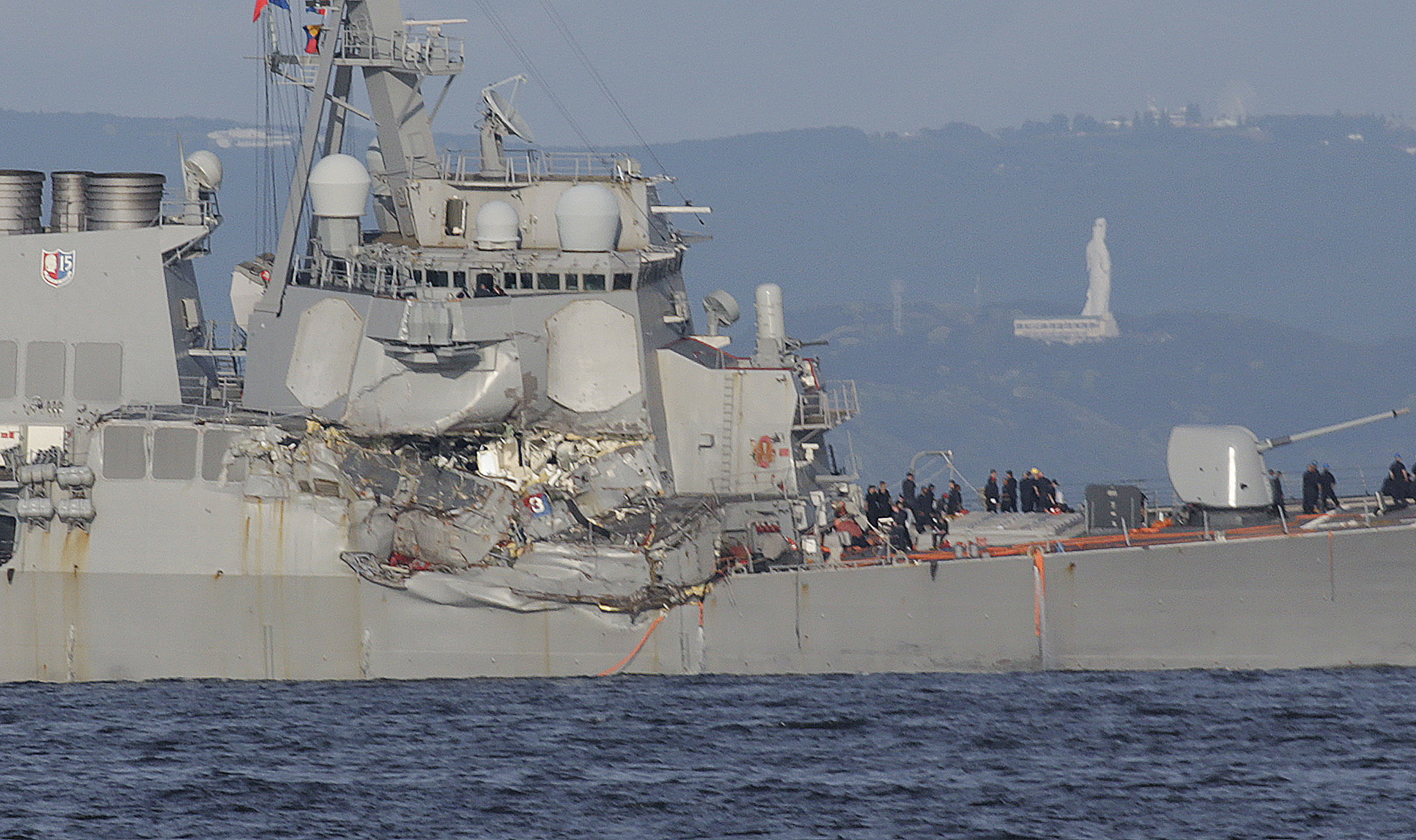 U.S. Navy: Several bodies of missing sailors found on ship after ...