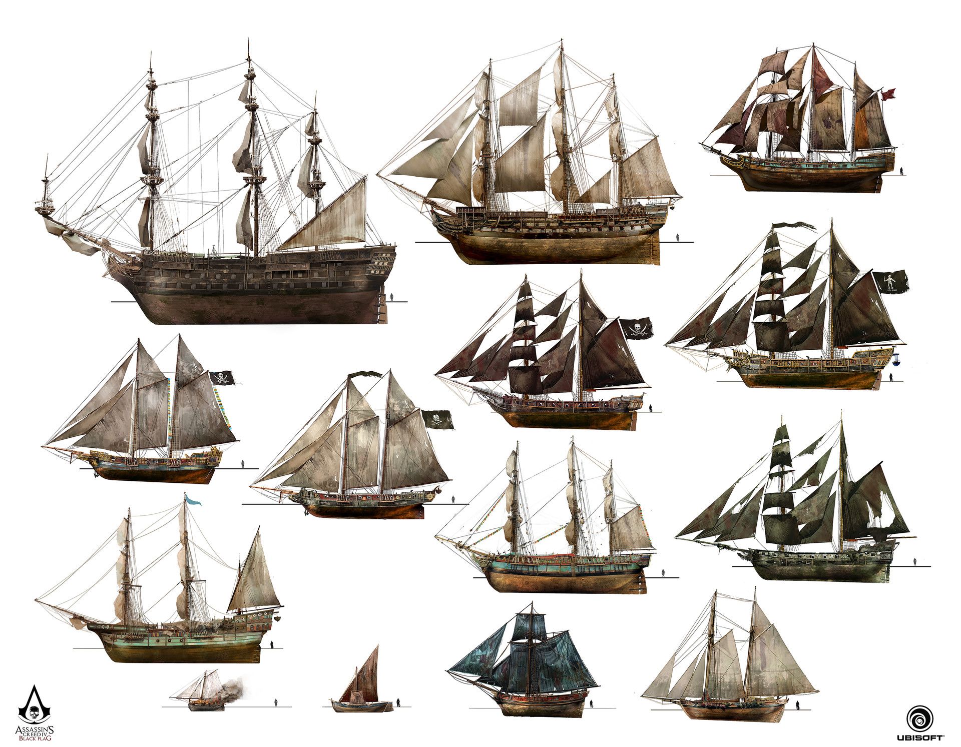 ArtStation - Assassin's Creed IV: Black Flag - 'Unique' Ships design ...