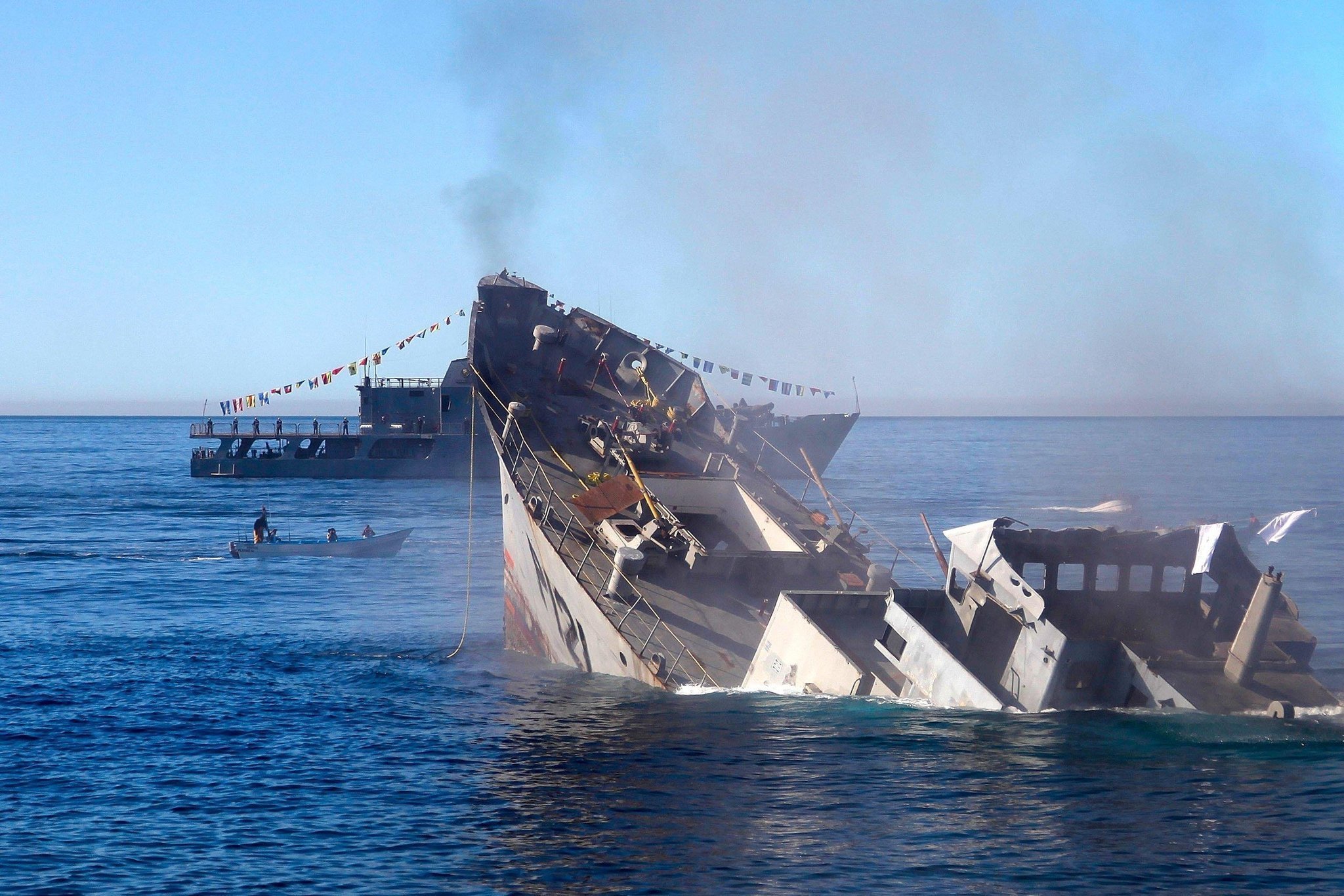 Sunken Navy boat to become Baja's first artificial reef - The San ...