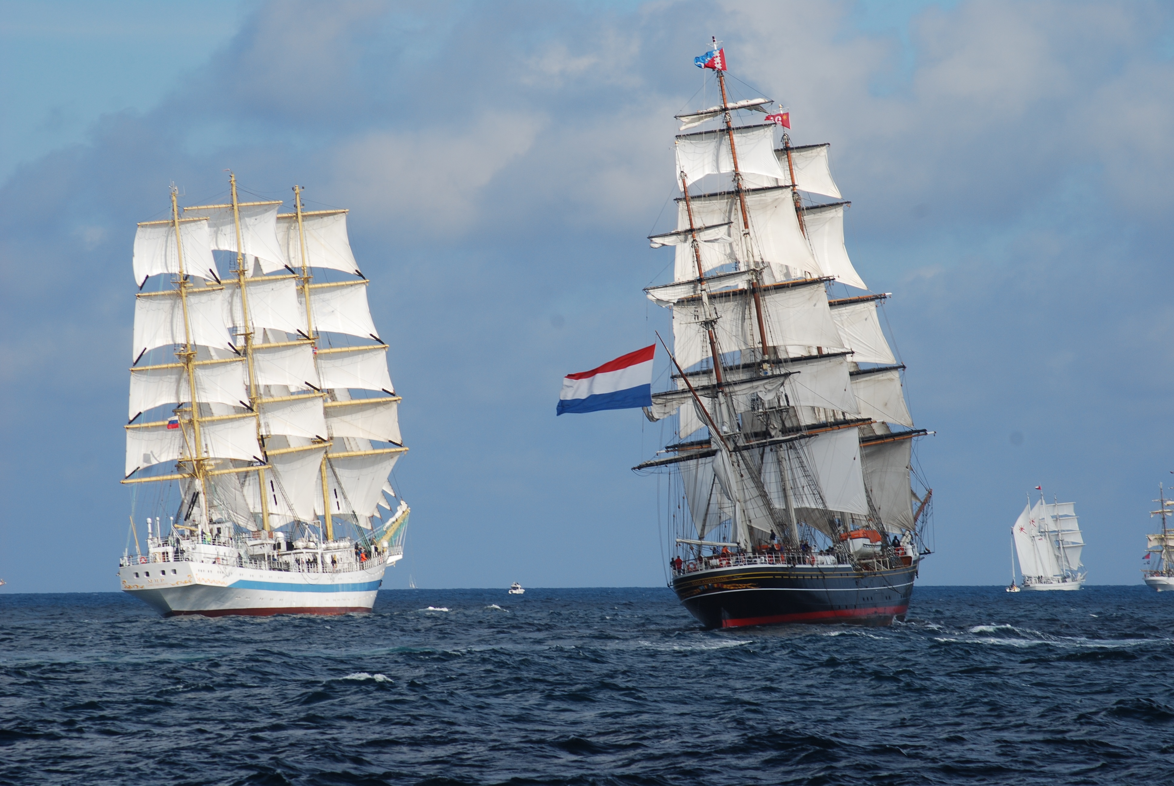 Ships sailing photo
