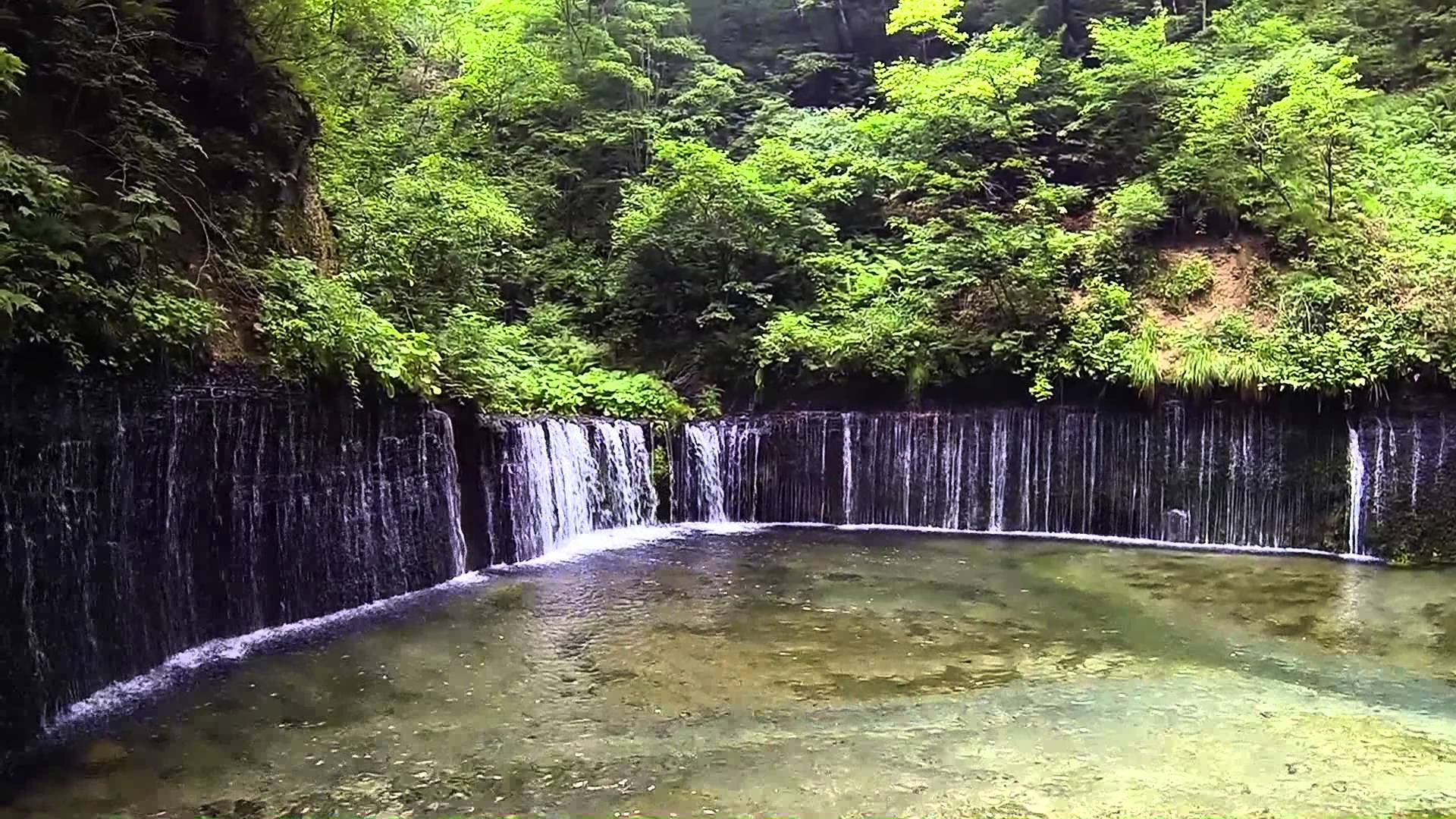 Shiraito Falls 白糸の滝 - YouTube