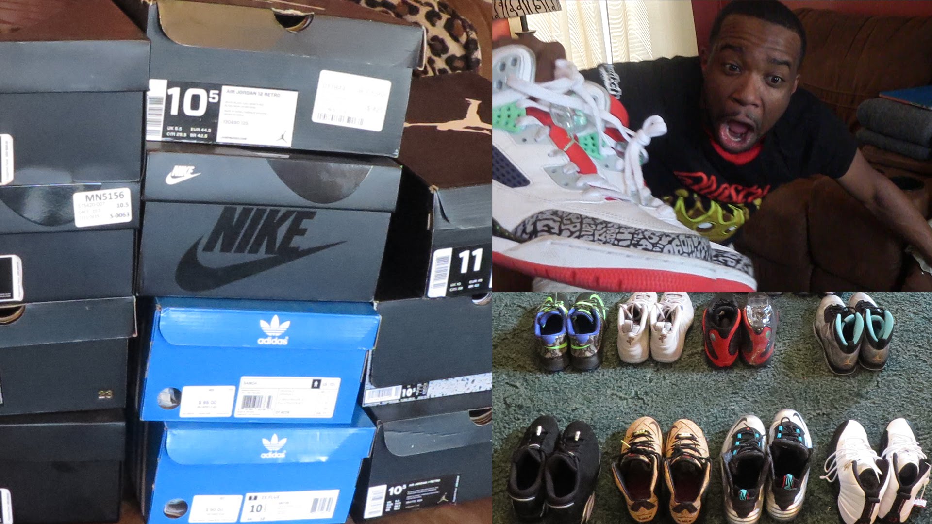 Cash Nasty's SneakerHead's Shoe Collection Update! Jordan/Nike ...