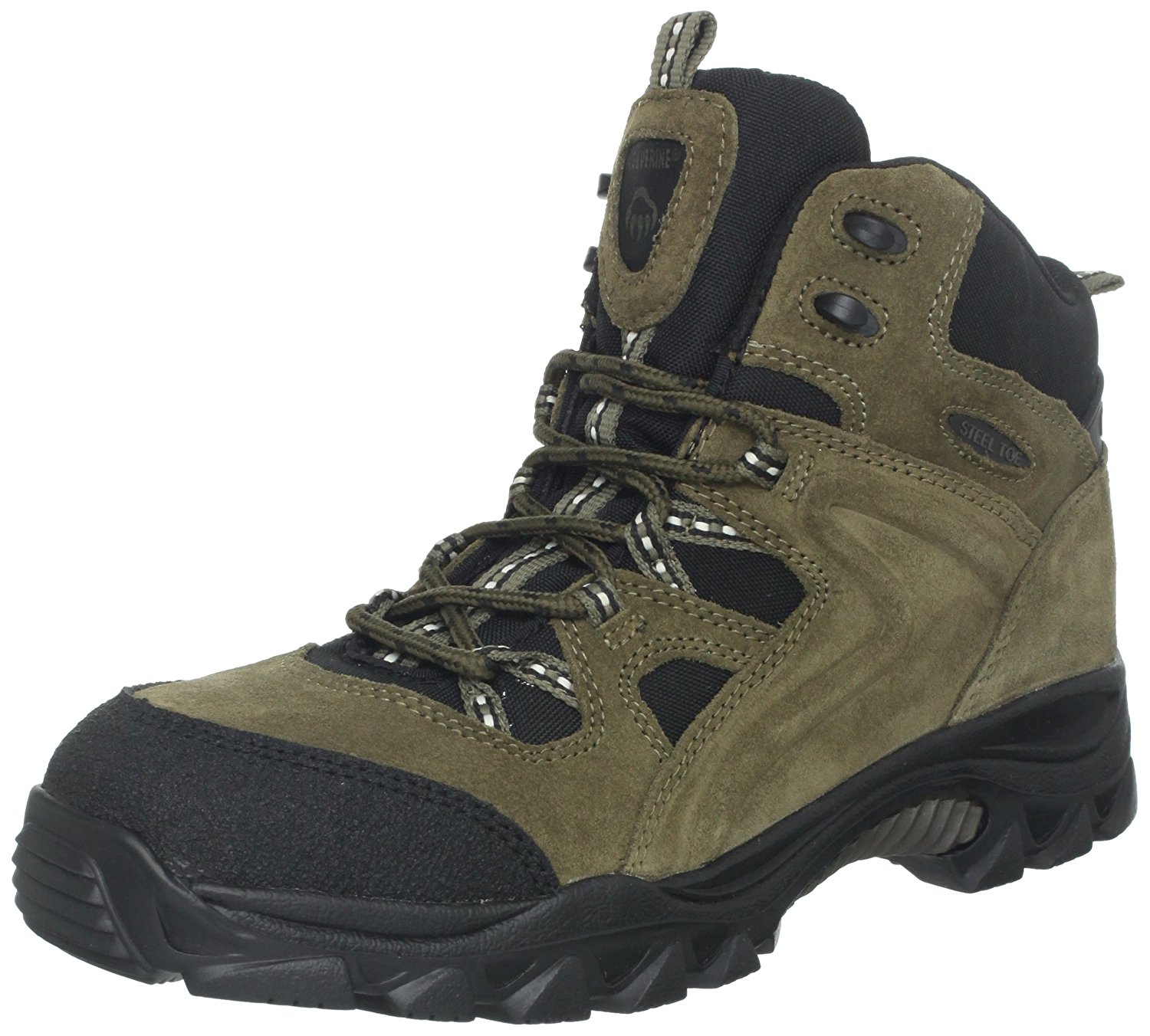 Amazon.com | Wolverine Men's W04624 Brighton Steel-Toe Boot | Hiking ...