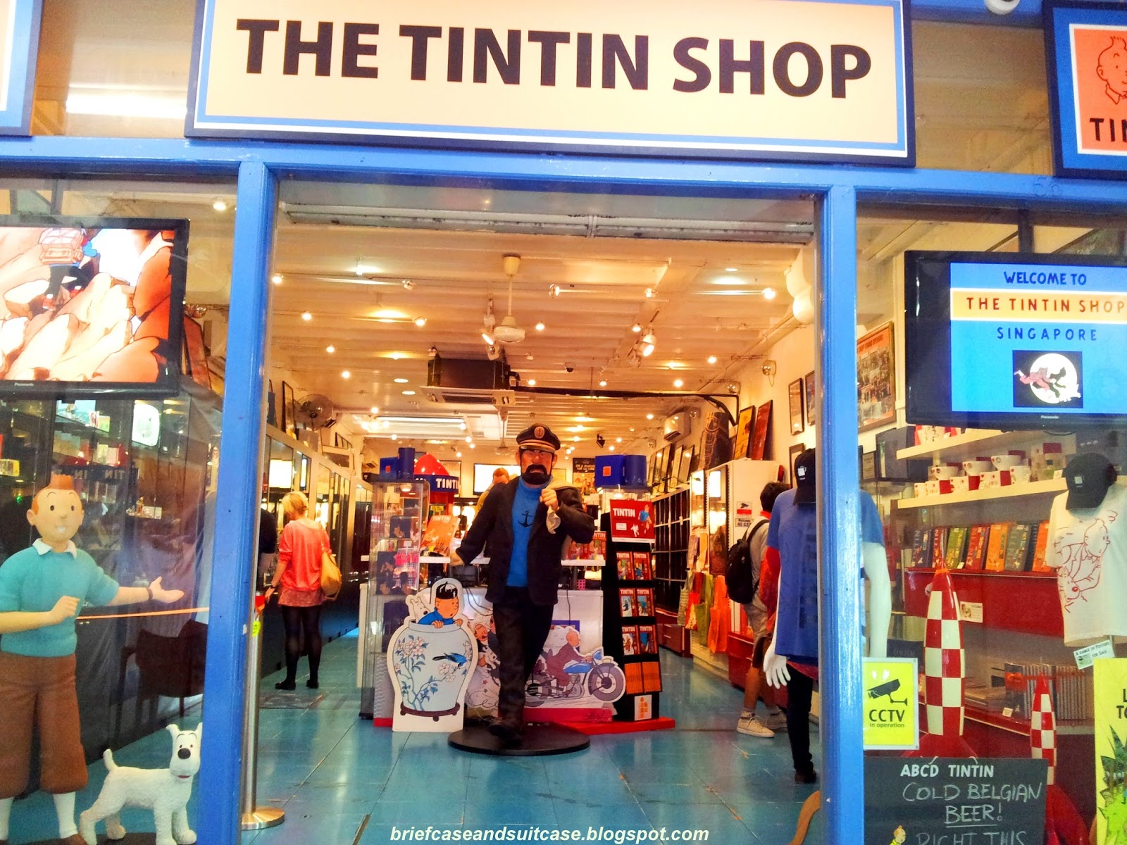 My Salad Days: Hunting The Tintin Shop at Singapore
