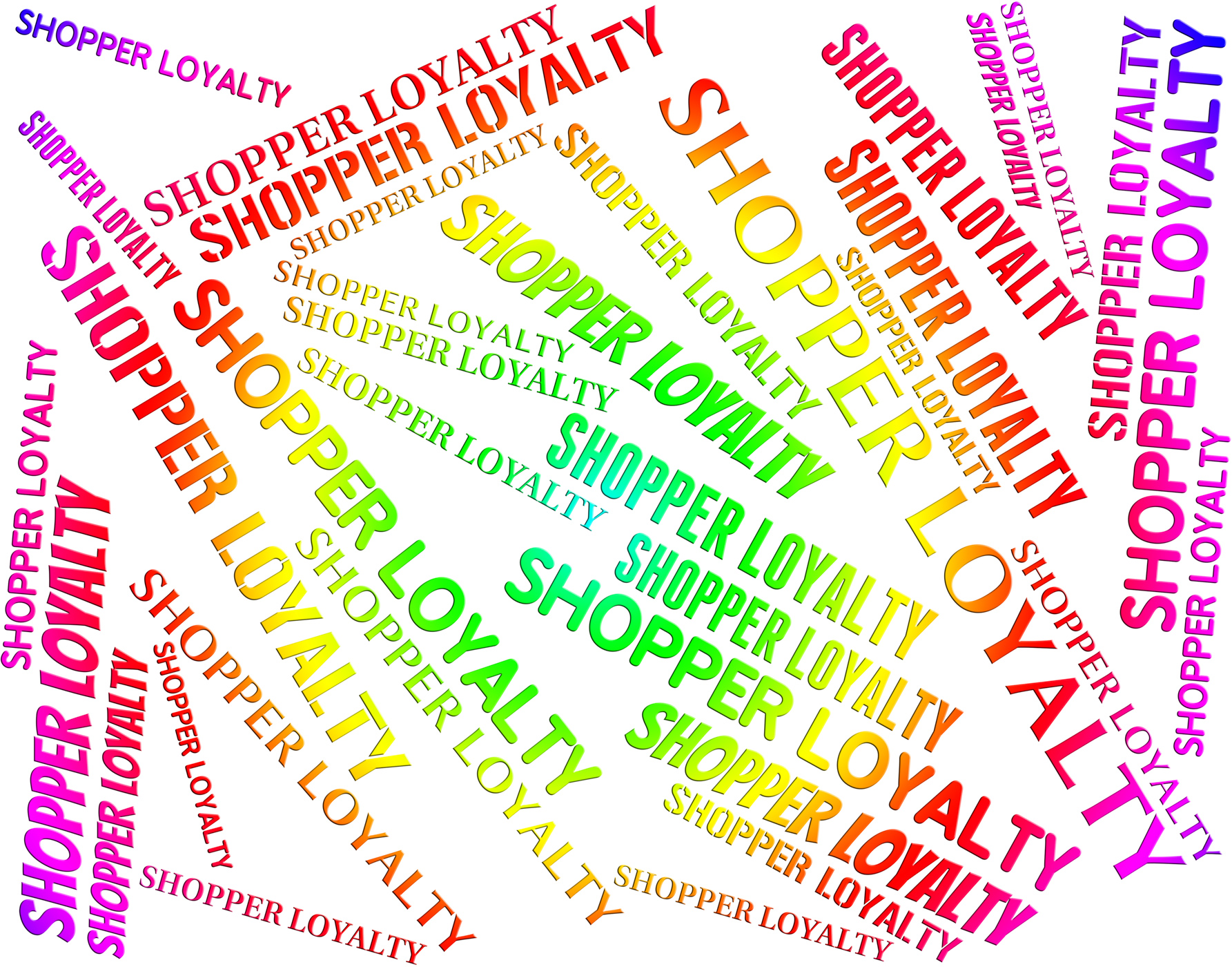 Shopper loyalty shows clients clientele and support photo