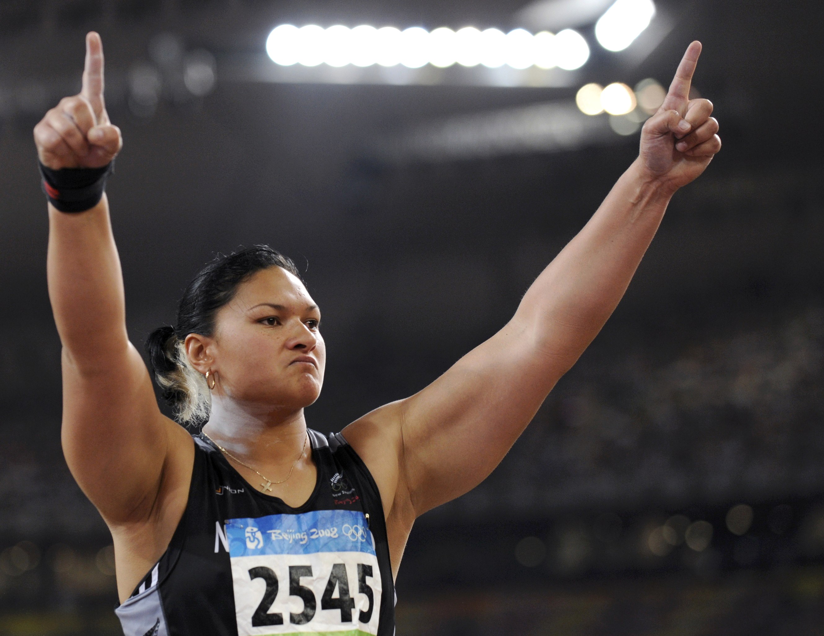 New Zealand's Vili wins women's shot put gold medal