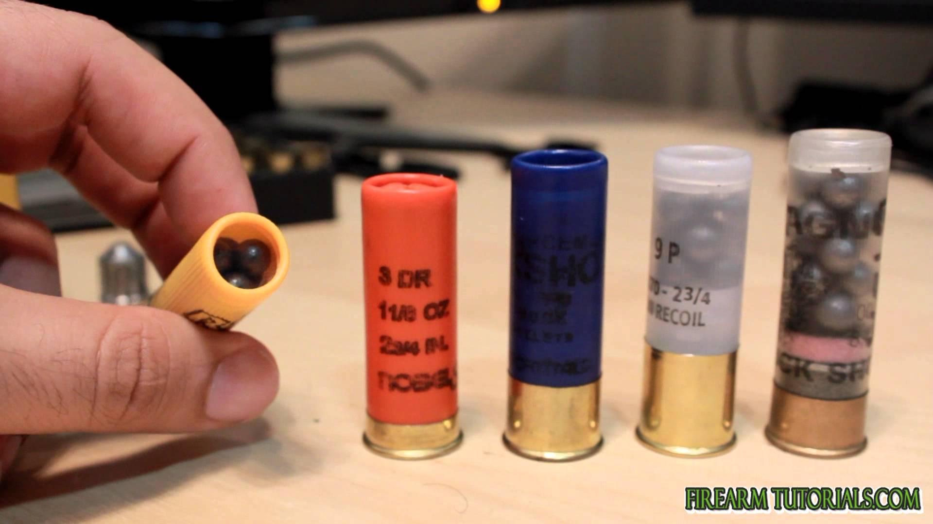 Types of shotgun shells - YouTube