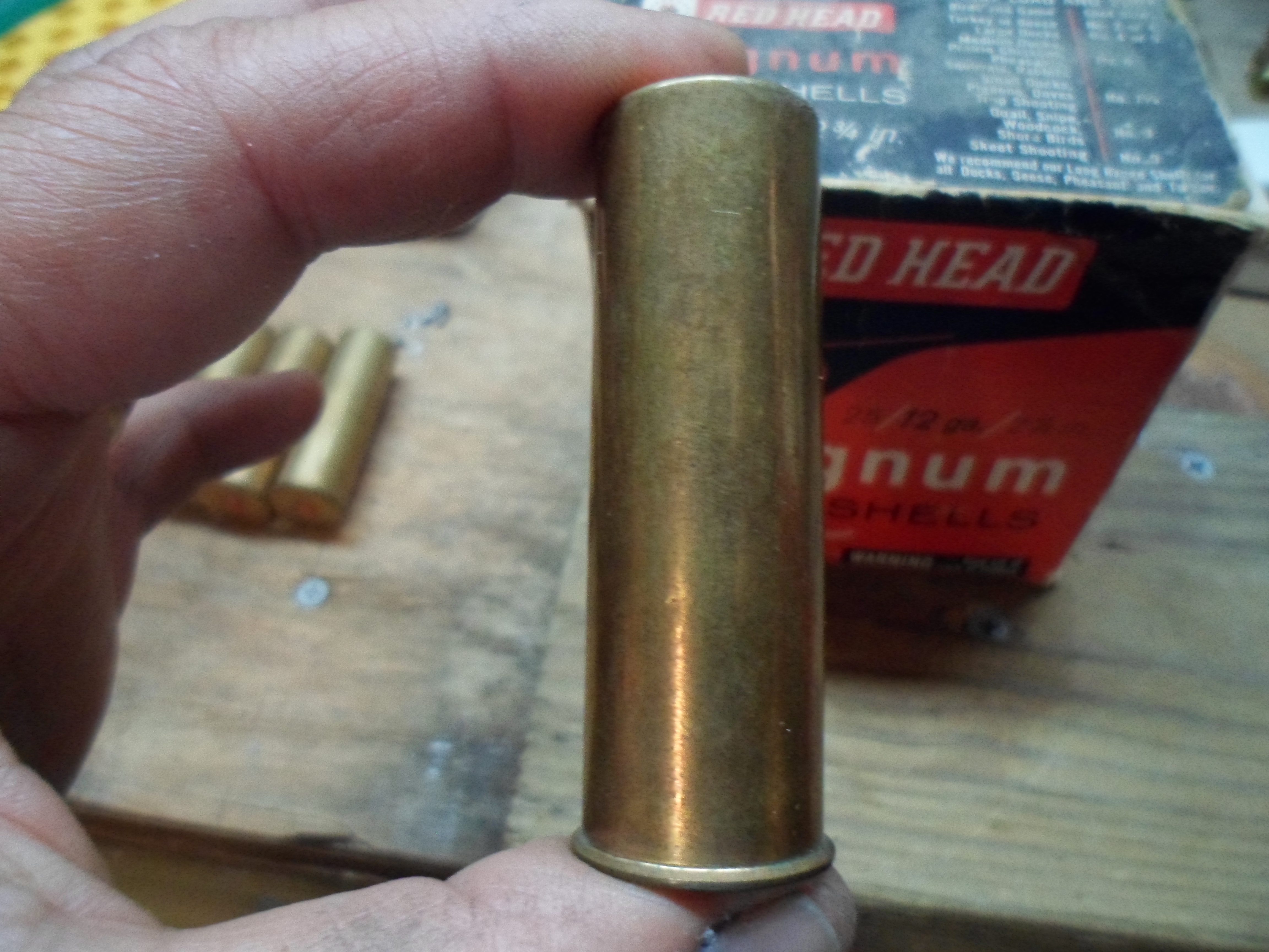 SOLVED] Brass shot gun shells