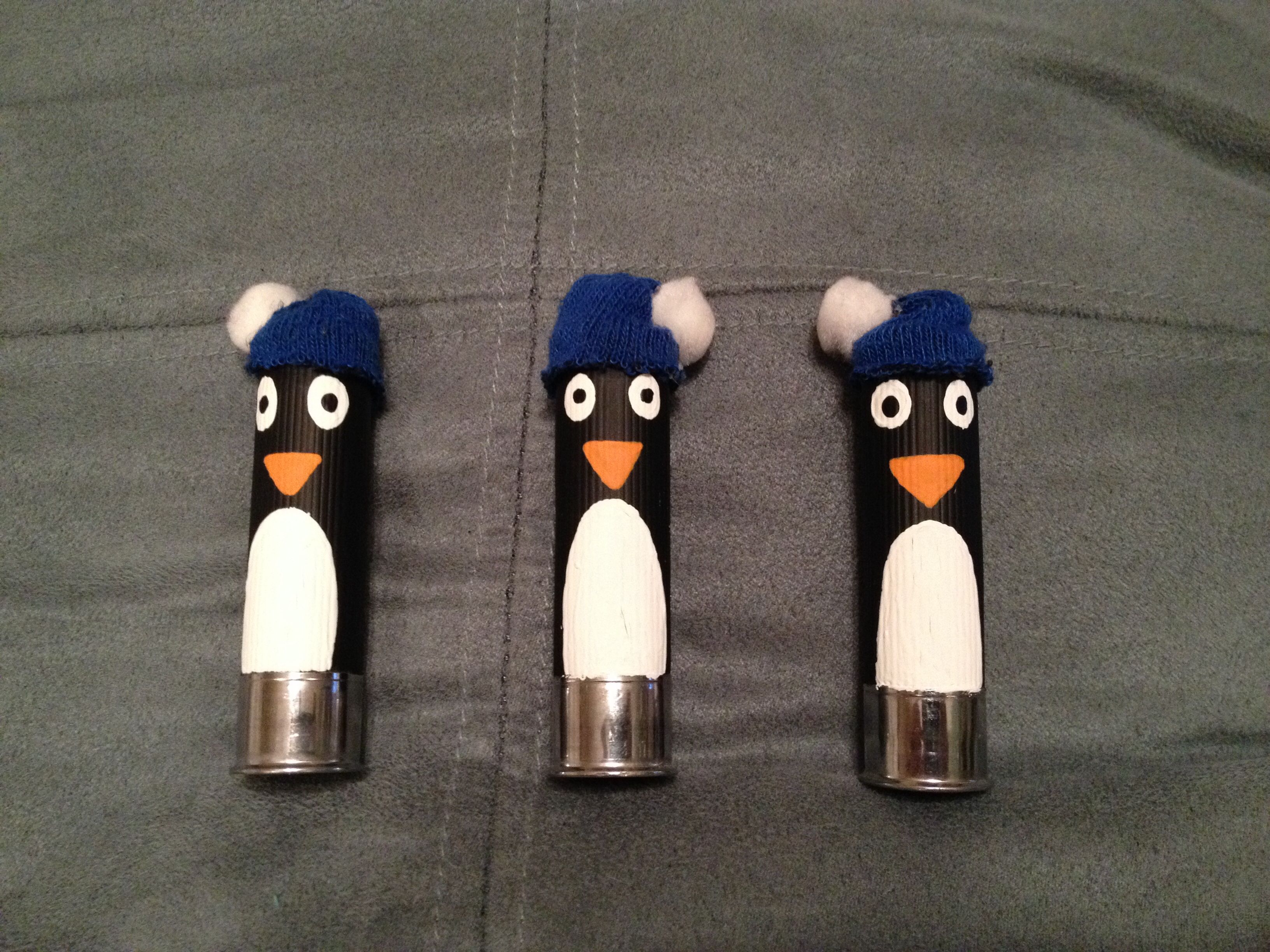 Penguin shotgun shell ornaments … | Pinteres…