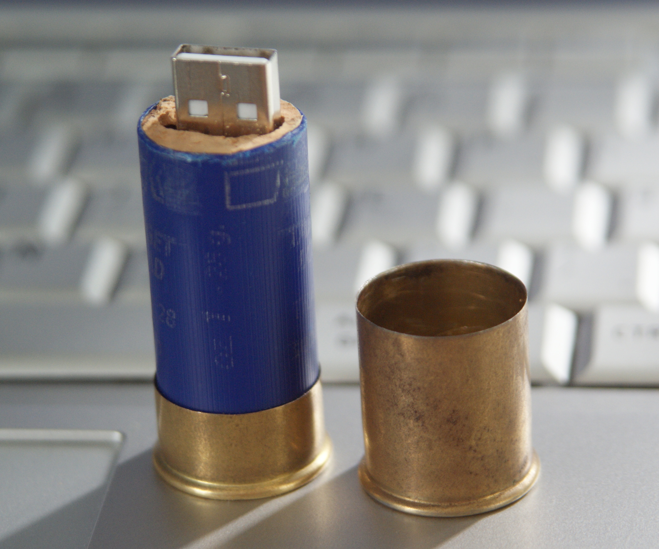 Shotgun Shell USB Stick Case