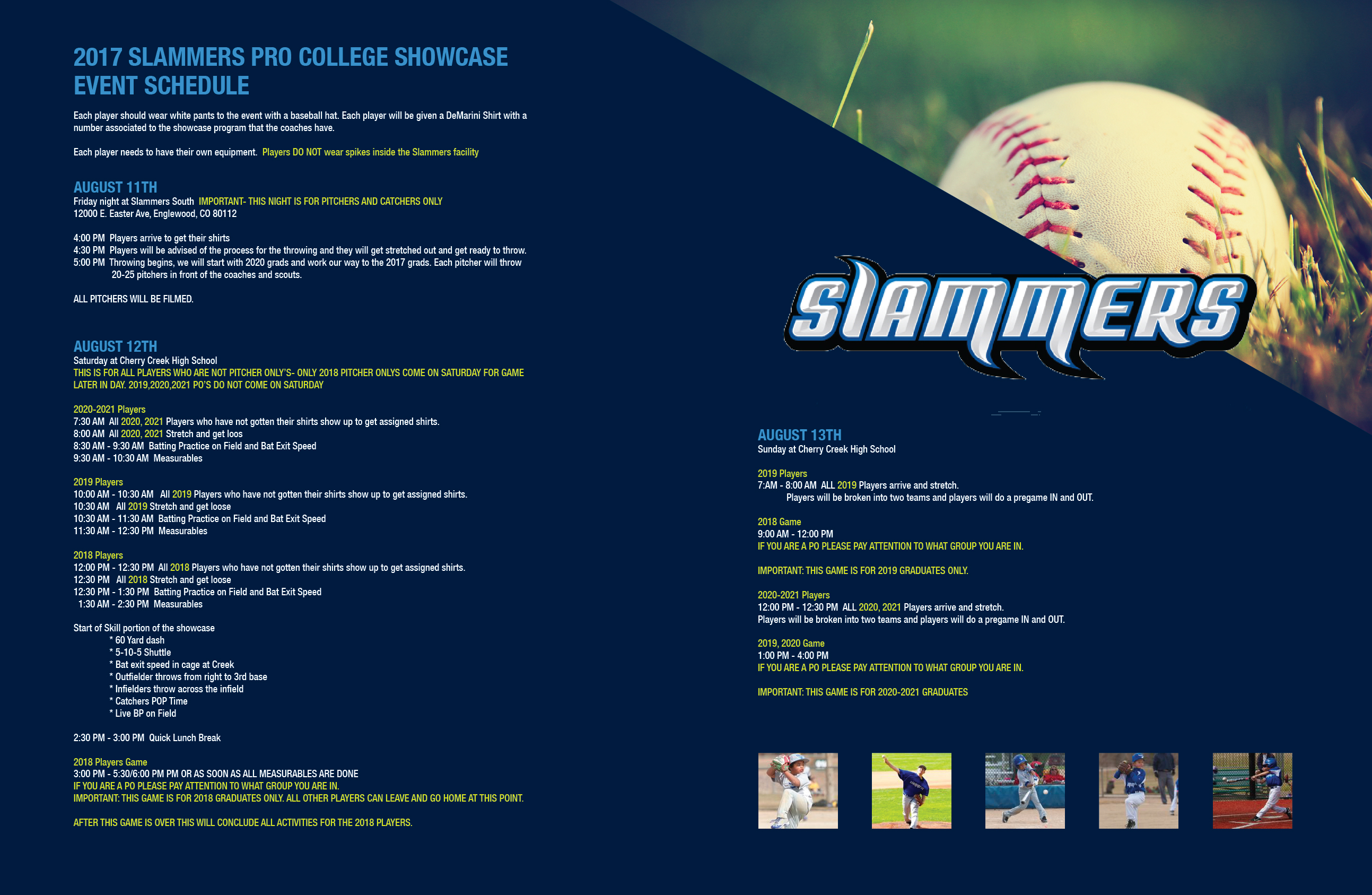 Pro/College Showcase - Slammers North