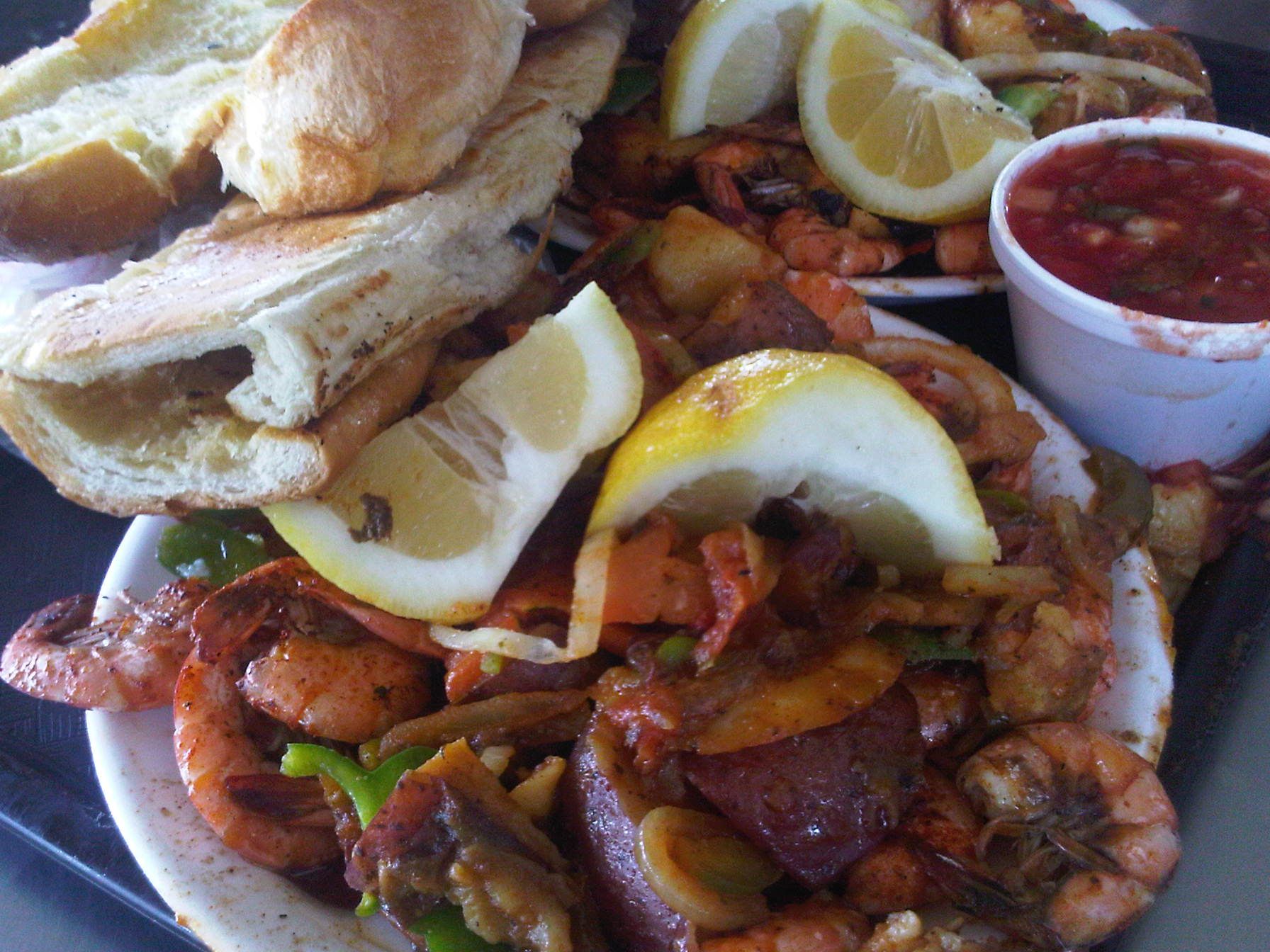 Shrimp Platter @ San Pedro Fish Market | Food in my hood | Pinterest ...