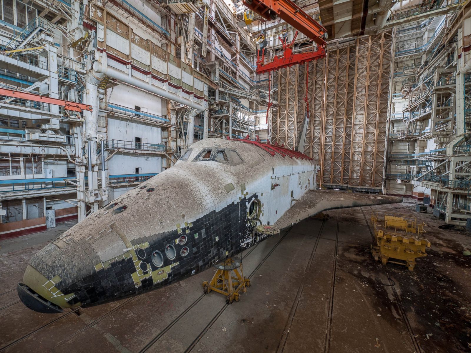 Captivating Photographs Document Soviet Space Shuttles Abandoned in ...