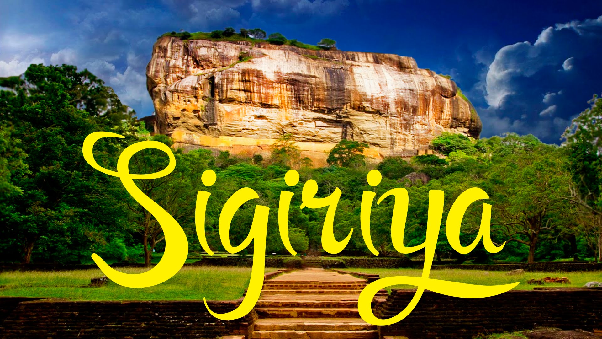 WHERE DID THE SRI LANKAN KING LIVE? Sigiriya. The Lion Rock . The ...