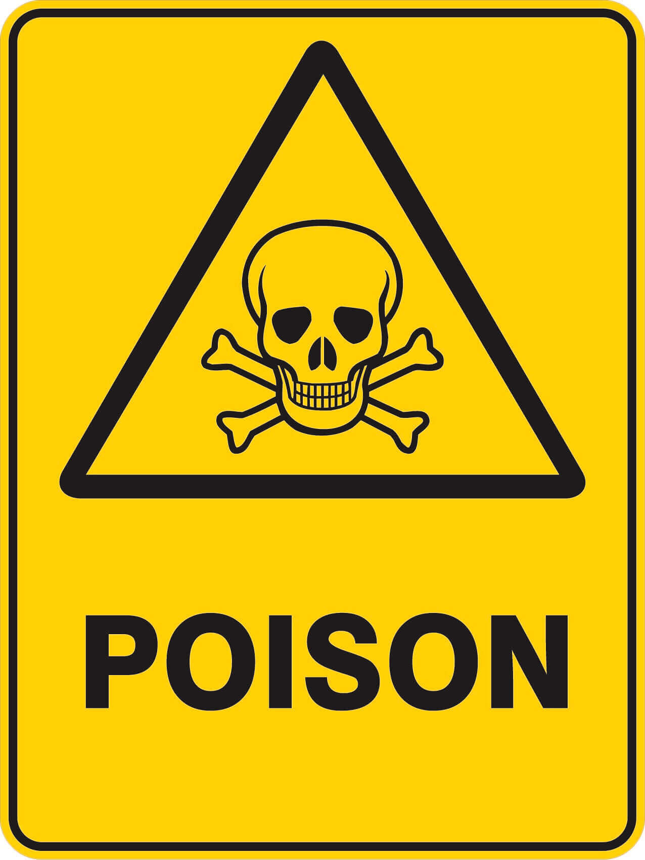Warning Signs – Poison – A to Z Store