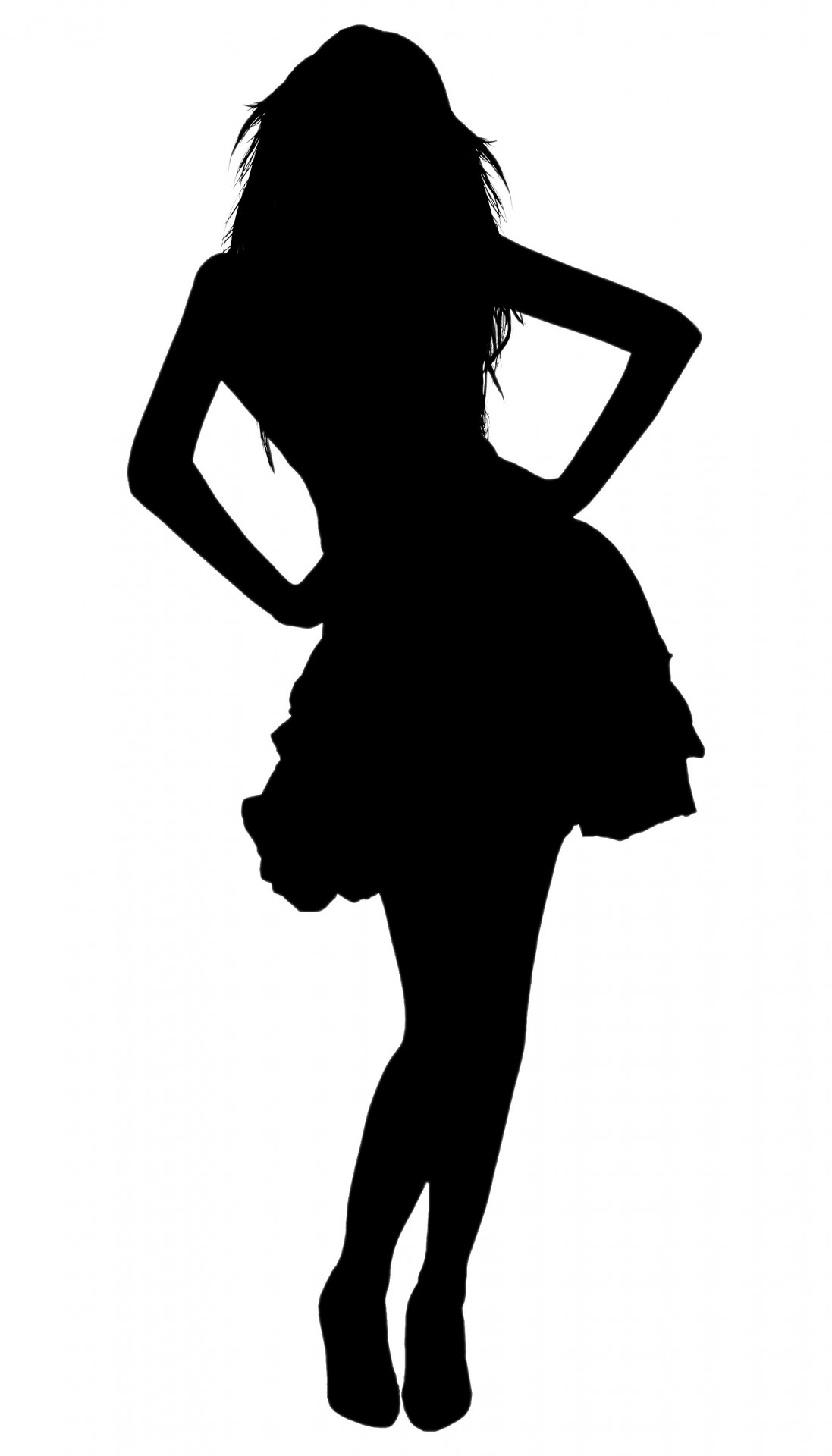 Silhouette Woman 2 Free Stock Photo - Public Domain Pictures