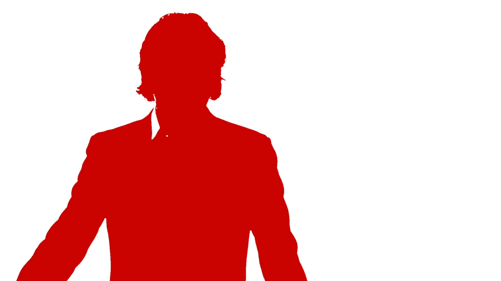 Silhouette of man committing suicide in red Motion Background ...