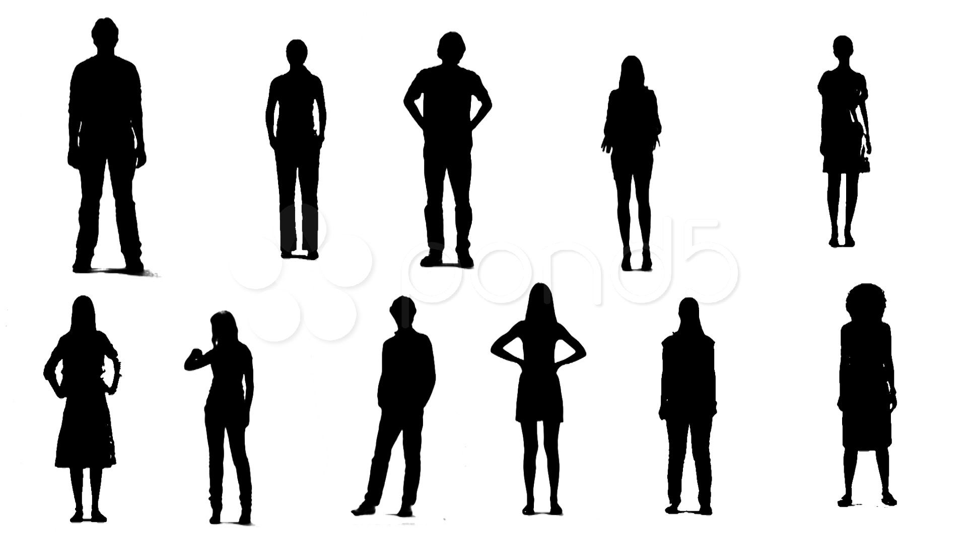 people silhouette - Google Search | TEXTURES | Pinterest | Silhouettes
