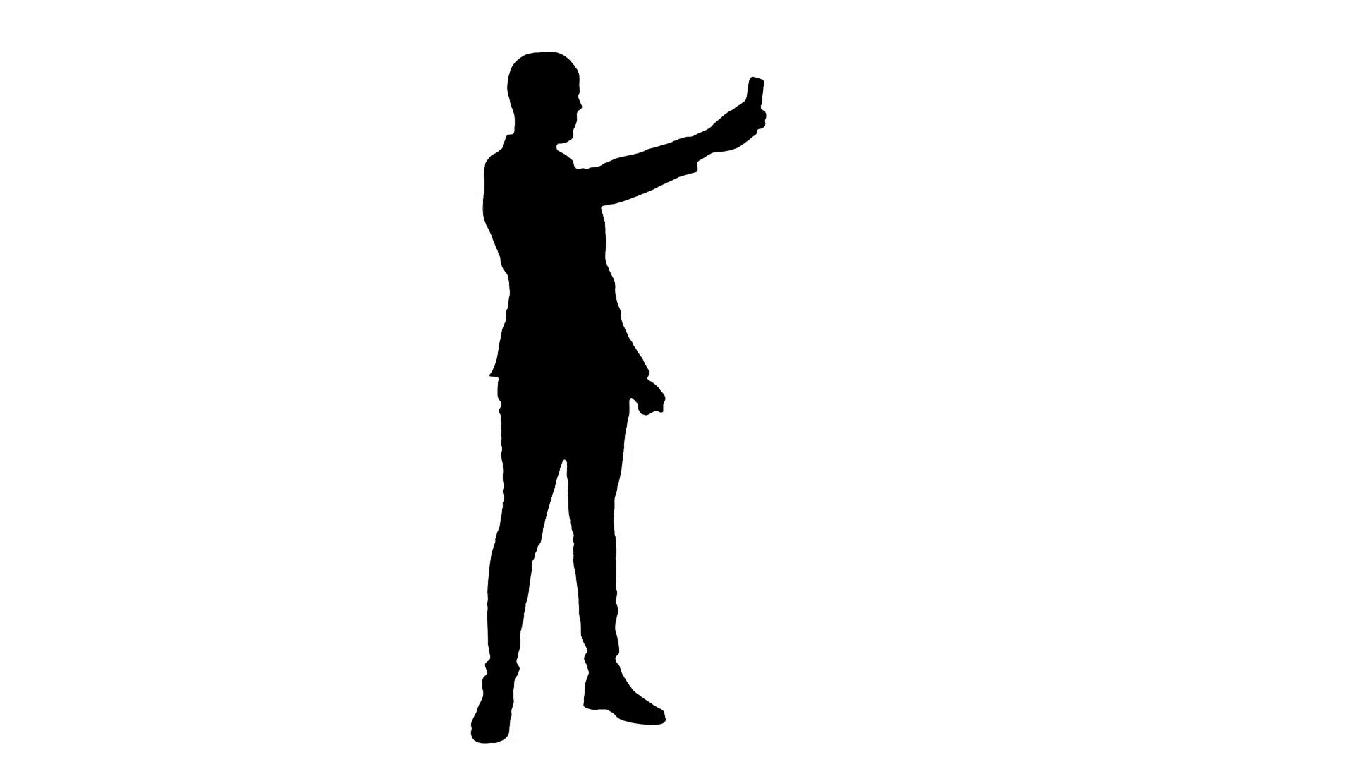 Silhouette Of Young Man at GetDrawings.com | Free for personal use ...