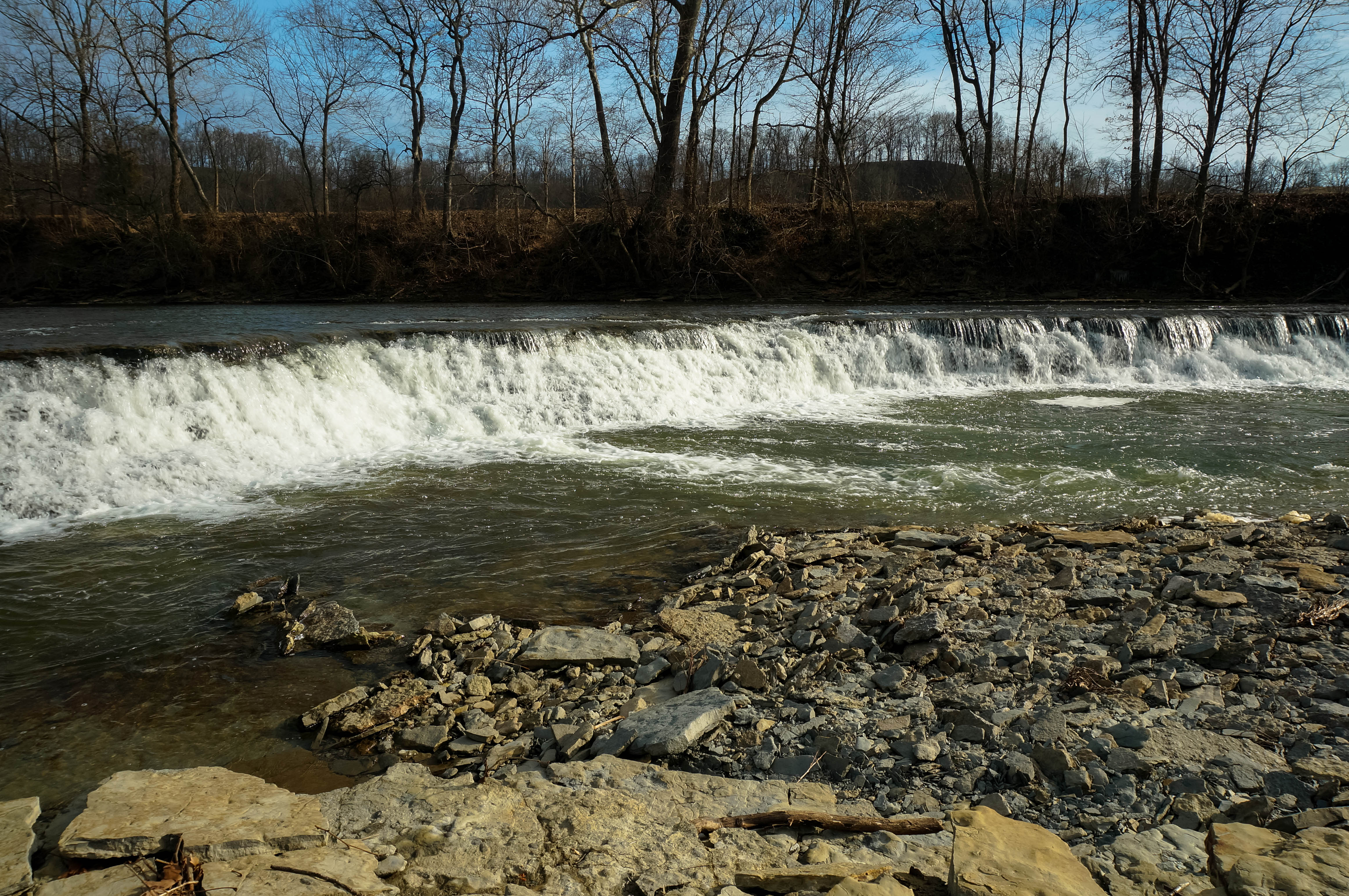 Silver creek falls, madison county, photo