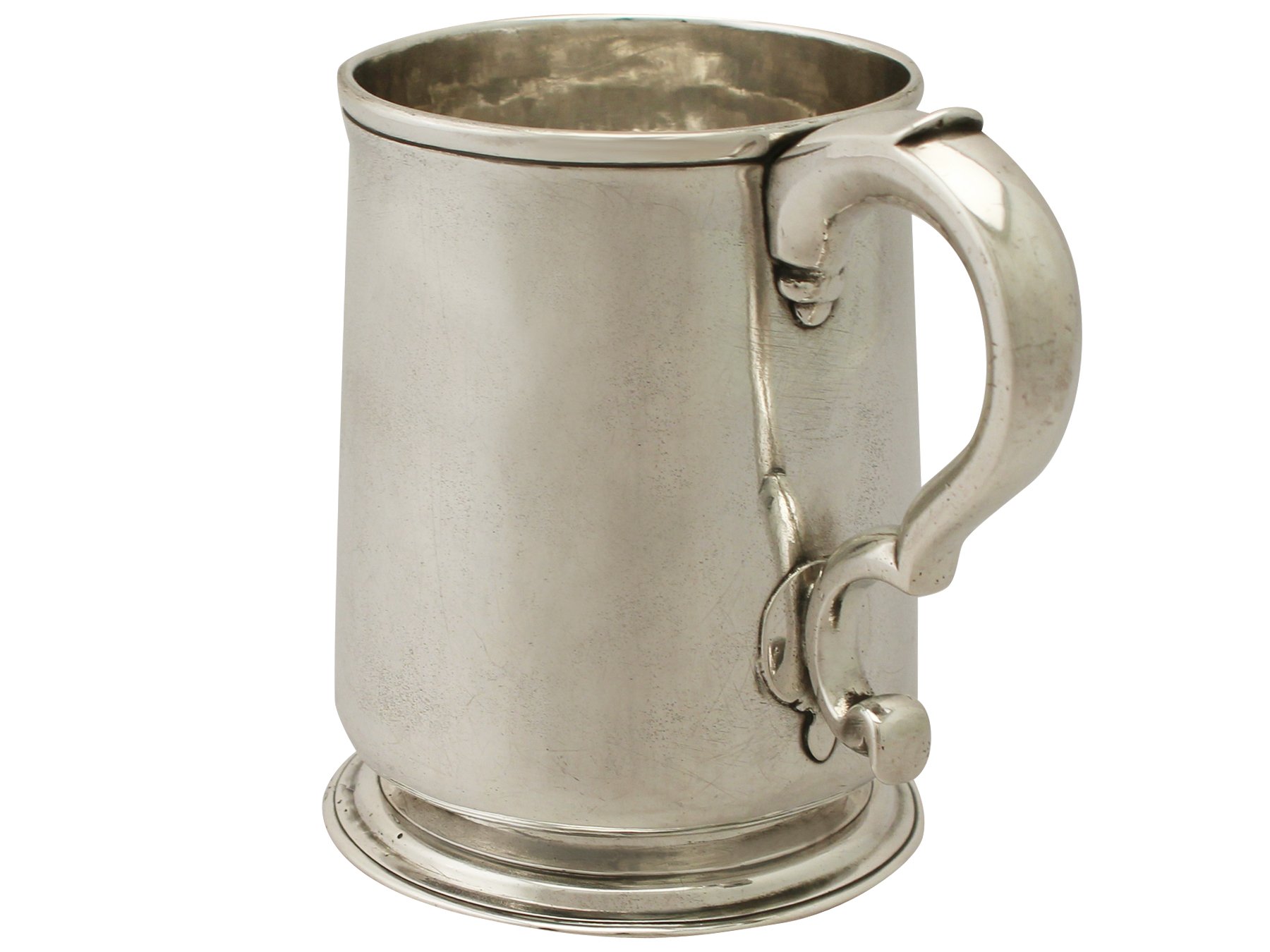 Antique Sterling Silver Pint Mug by Paul de Lamerie, George II For ...