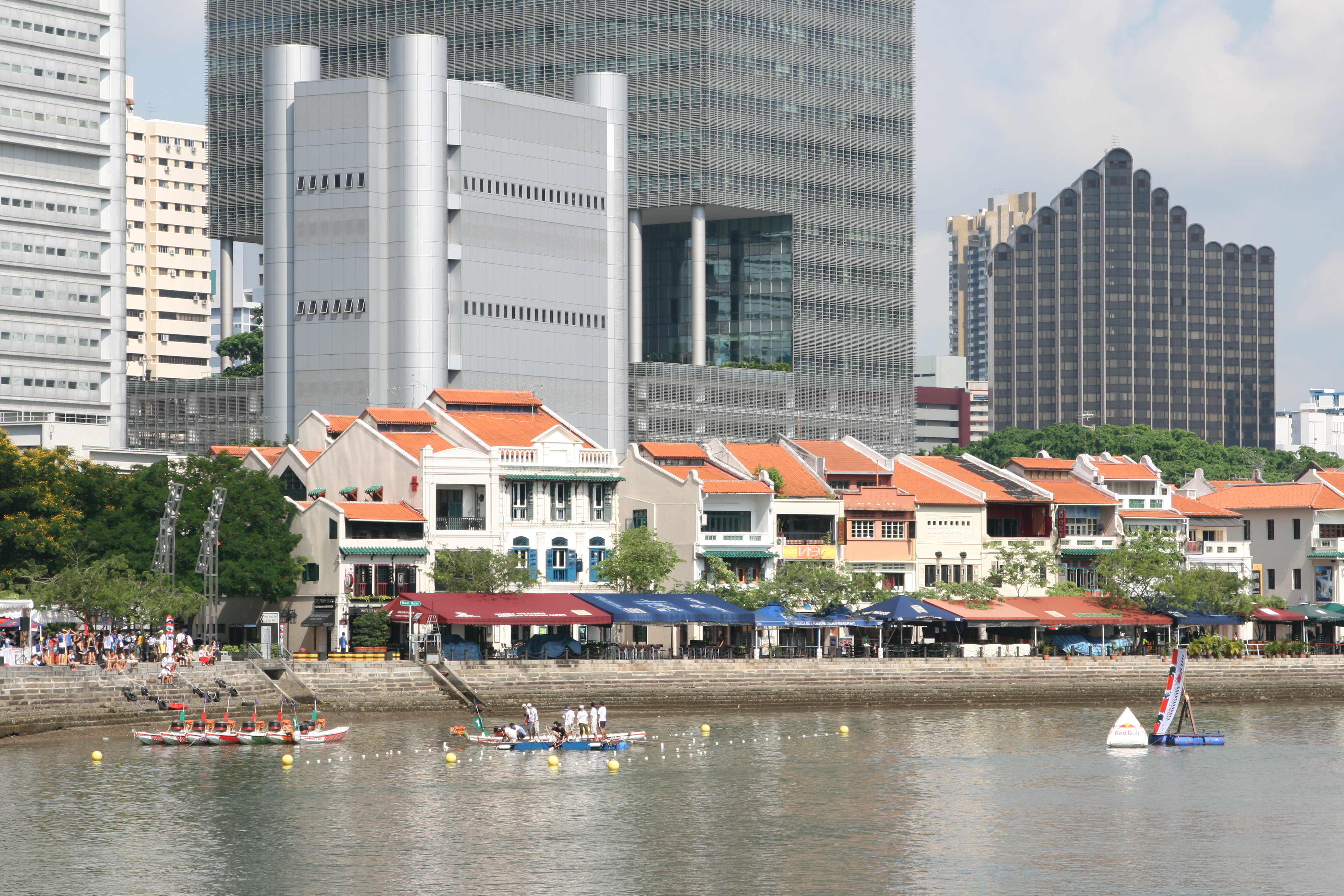 South Boat Quay and the Singapore River | photo page - everystockphoto