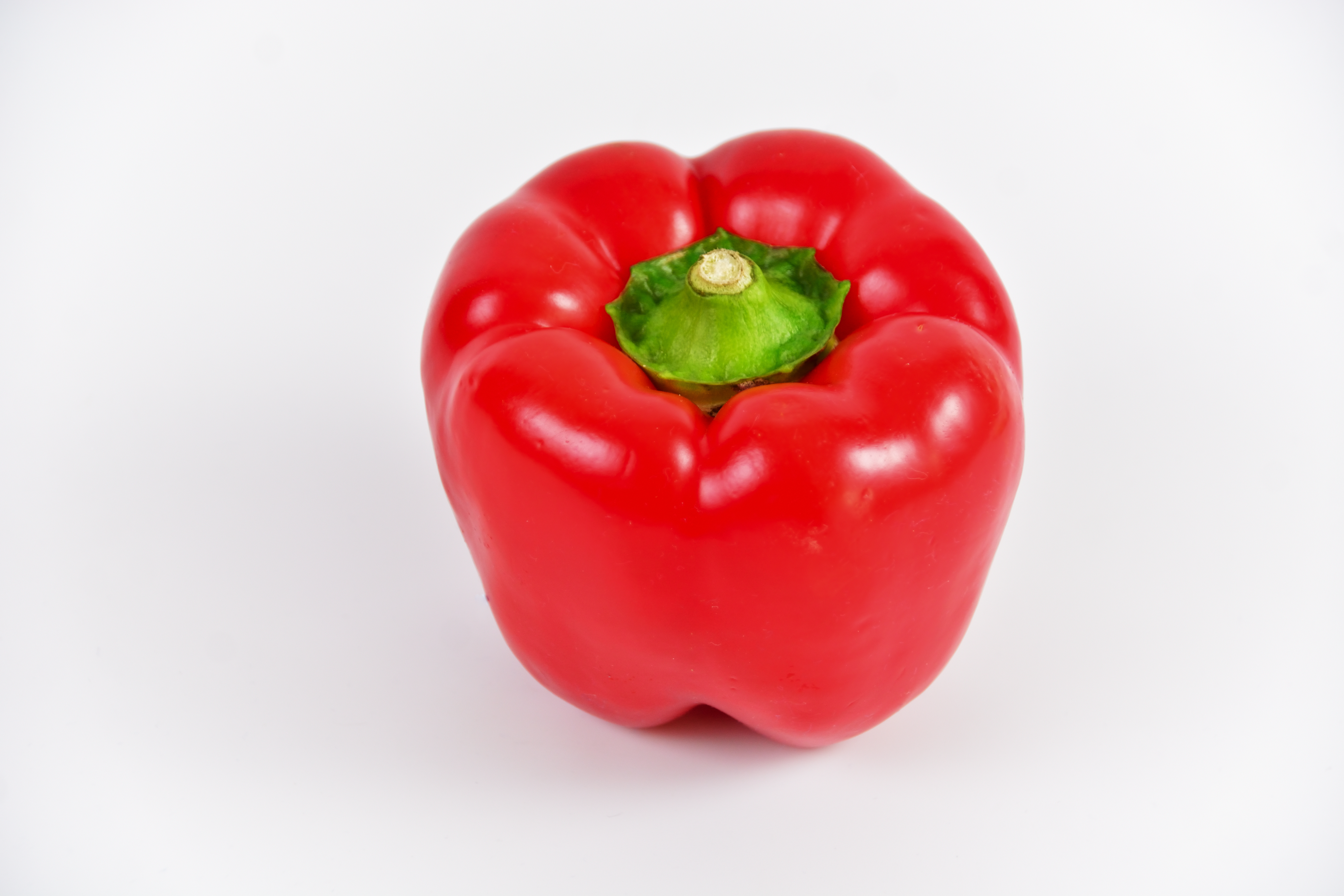 Single red pepper photo