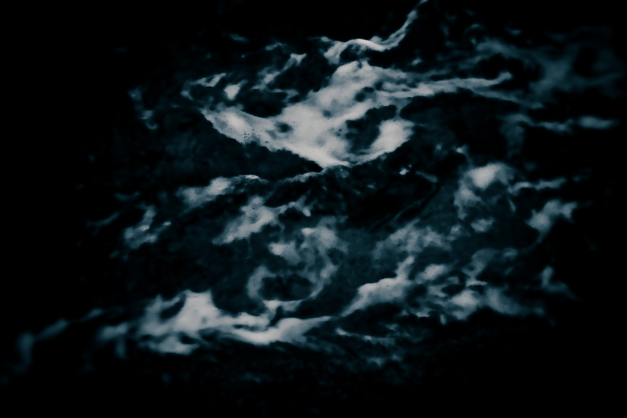Sizzling Water Texture, Abstract, Black, Blue, Dark, HQ Photo