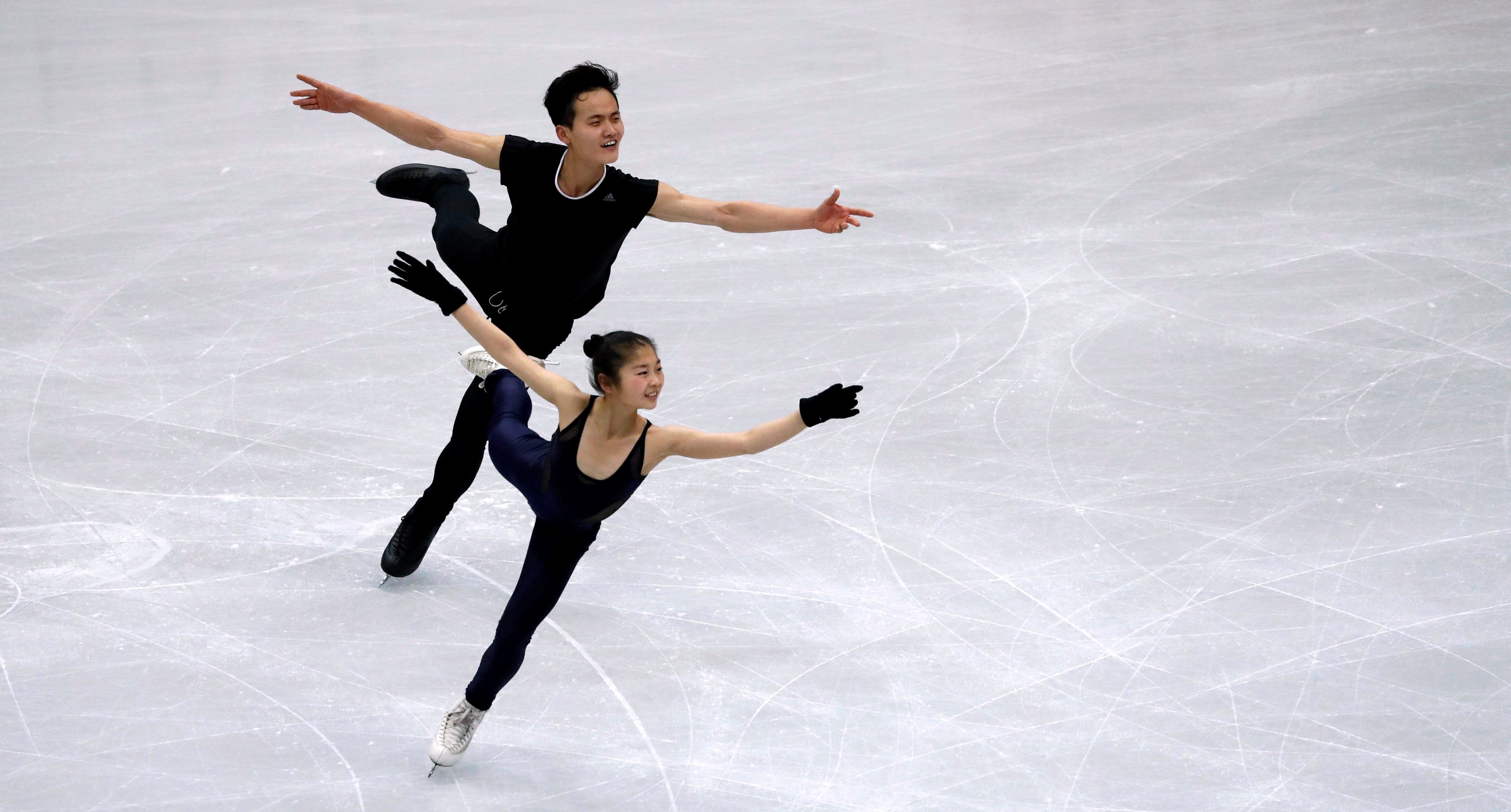 North Korea's skaters qualified for the Olympics with a routine set ...