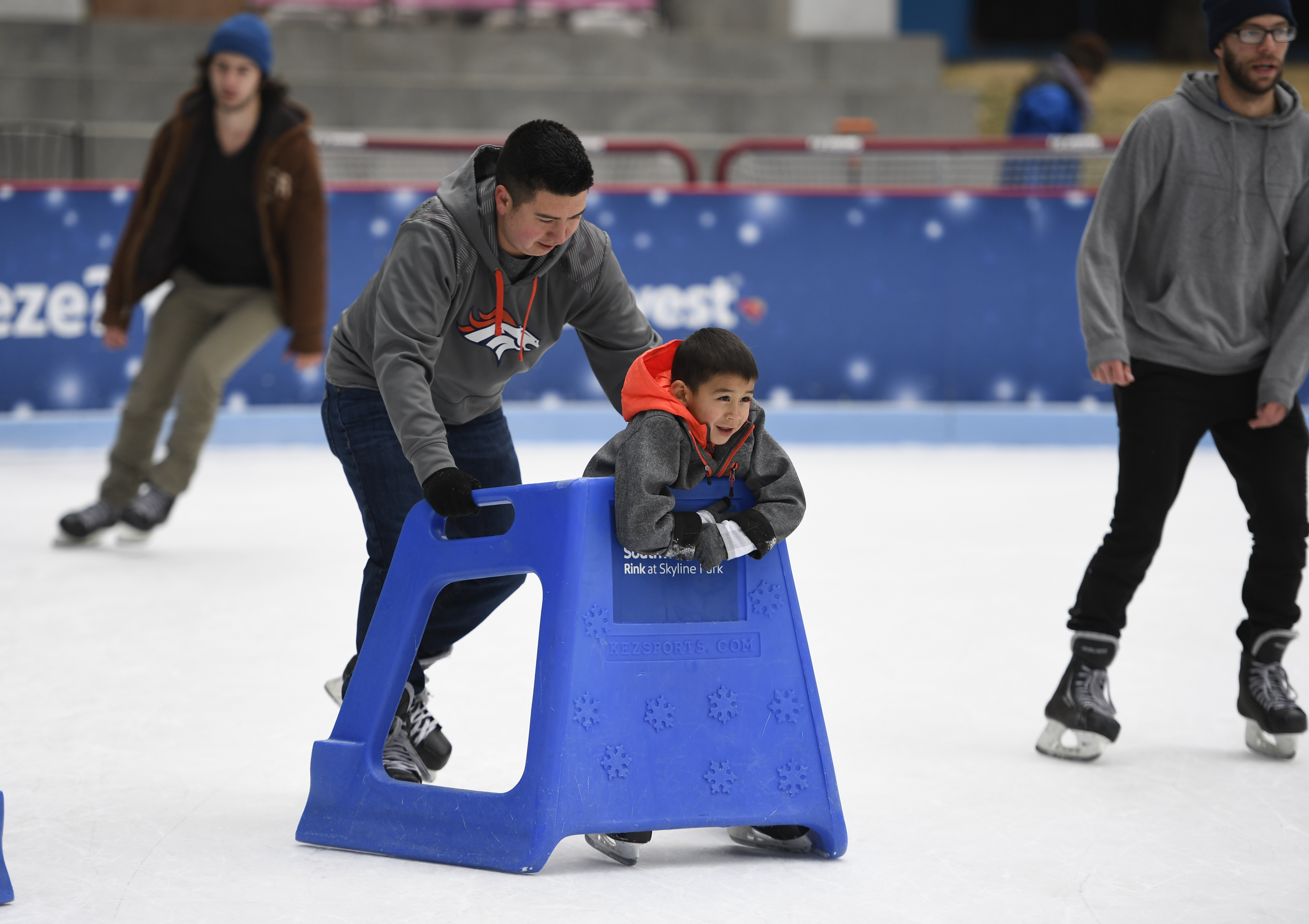 Enjoy these three fun pop-up ice skating rinks in metro Denver