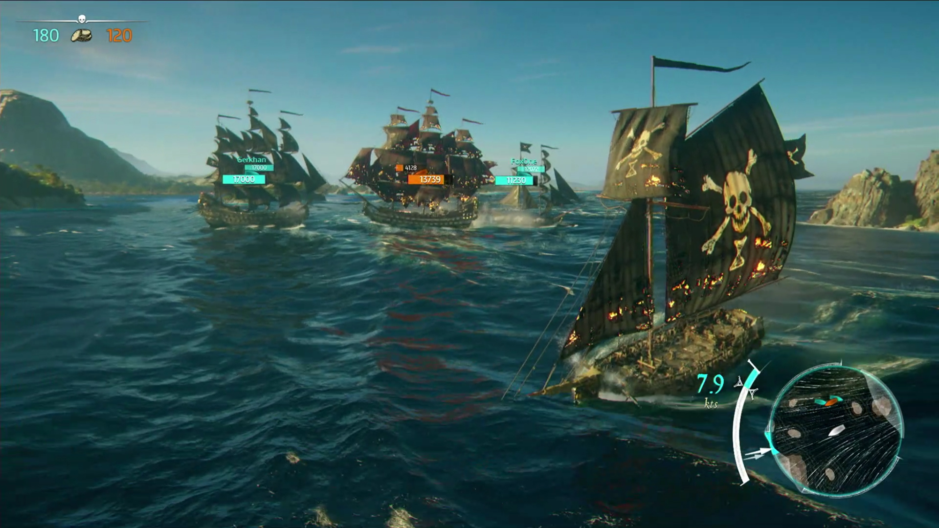 Ubisoft announces Skull & Bones, sailing game that looks a lot like ...