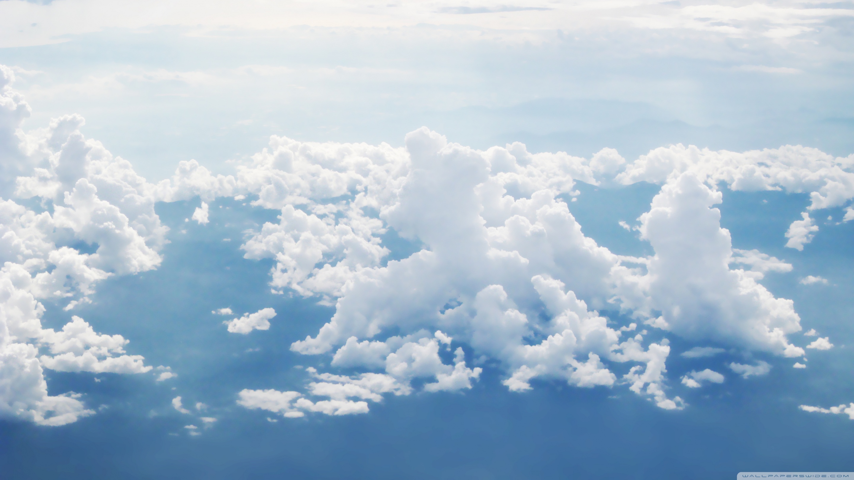 Sky And Clouds Aerial Photography ❤ 4K HD Desktop Wallpaper for ...