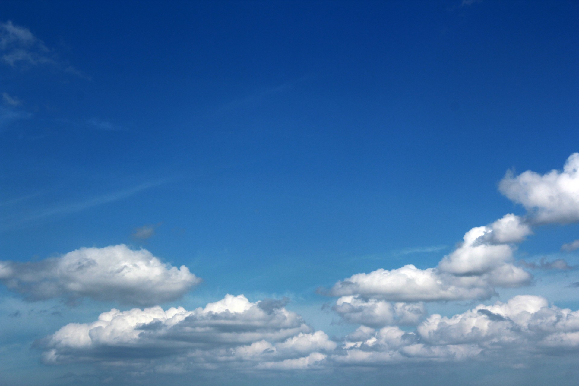 Blue Sky And Clouds Free Stock Photo - Public Domain Pictures