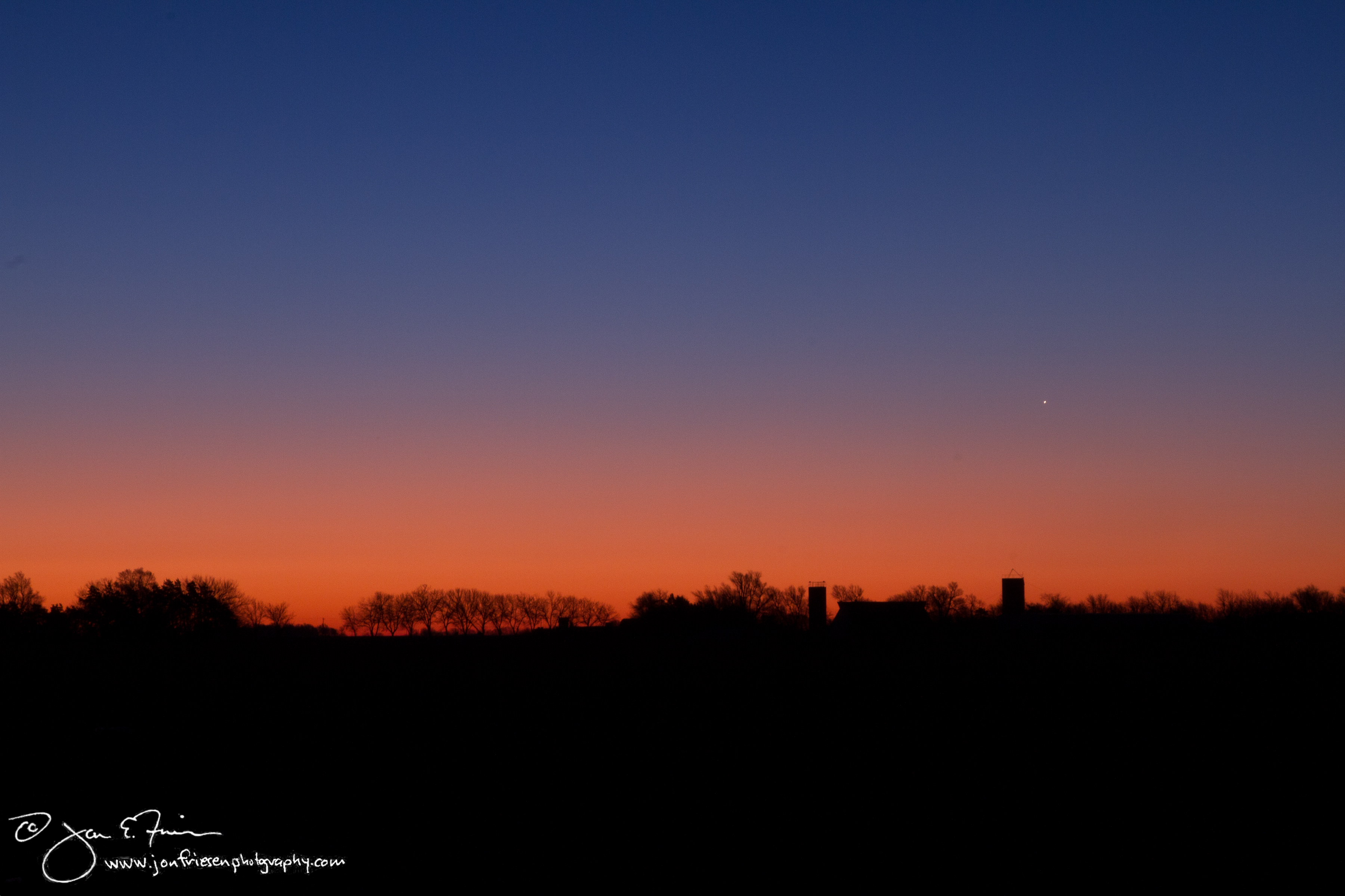 Venus in the Eastern Sky at Dawn – Jon Friesen